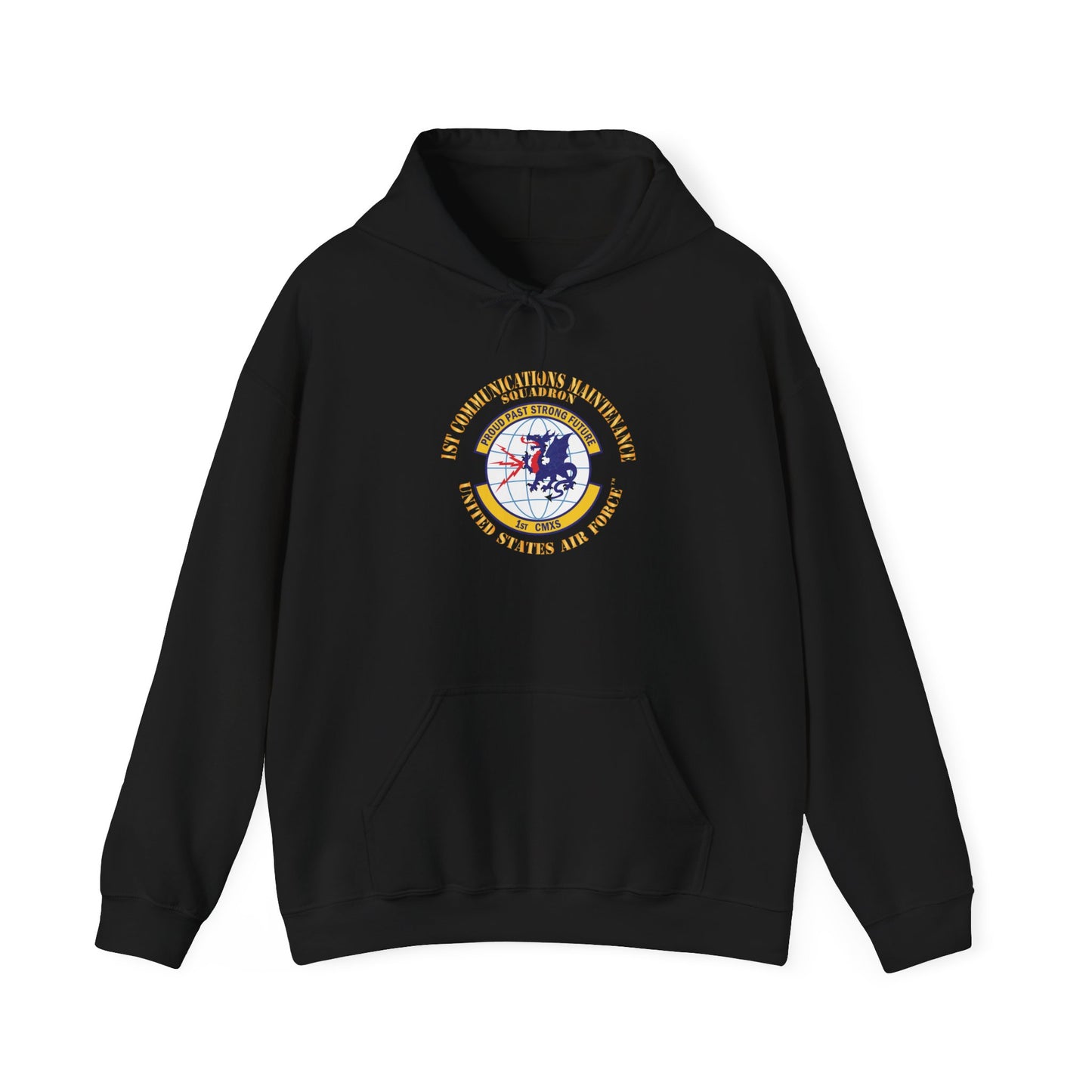 Unisex Heavy Blend Hooded Sweatshirt - USAF - 1st Communications Maintenance Squadron(USAFE) X 300