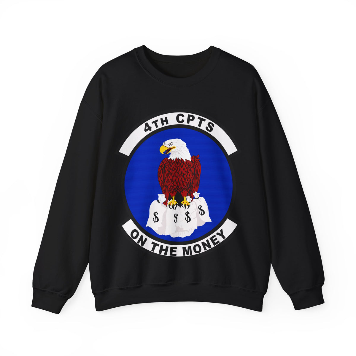 Crewneck Sweatshirt - USAF - 4th Comptroller Squadron wo txt X 300