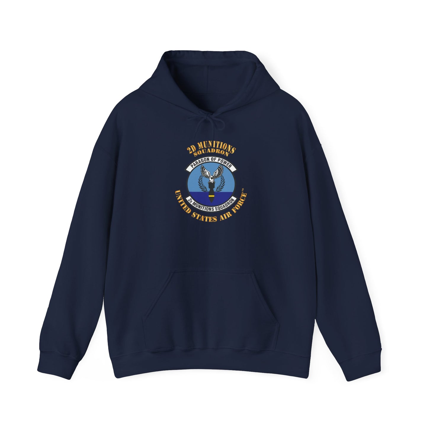 Unisex Heavy Blend Hooded Sweatshirt - USAF - 2nd Munitions Squadron