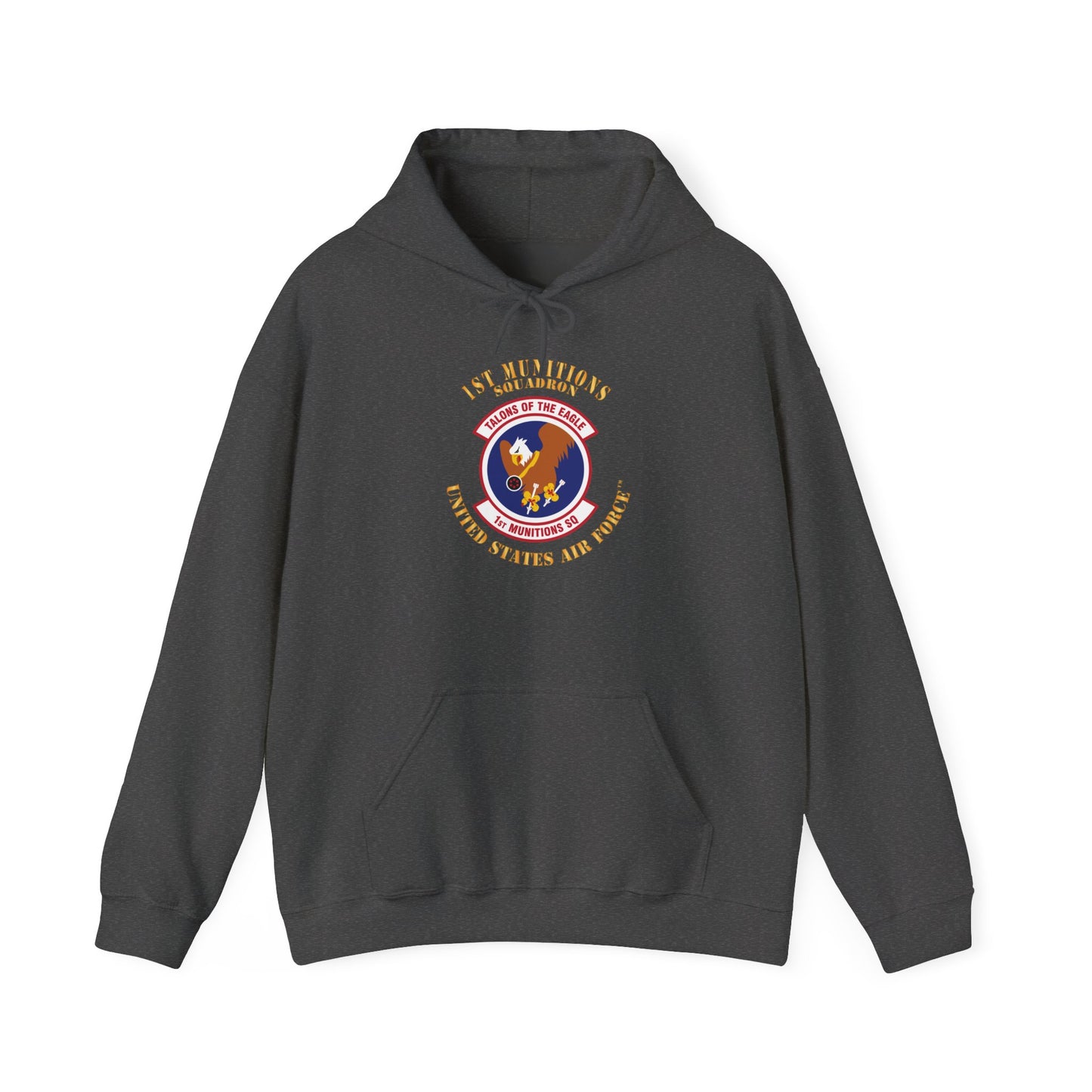 Unisex Heavy Blend Hooded Sweatshirt - USAF - 1st Munitions Squadron (ACC)