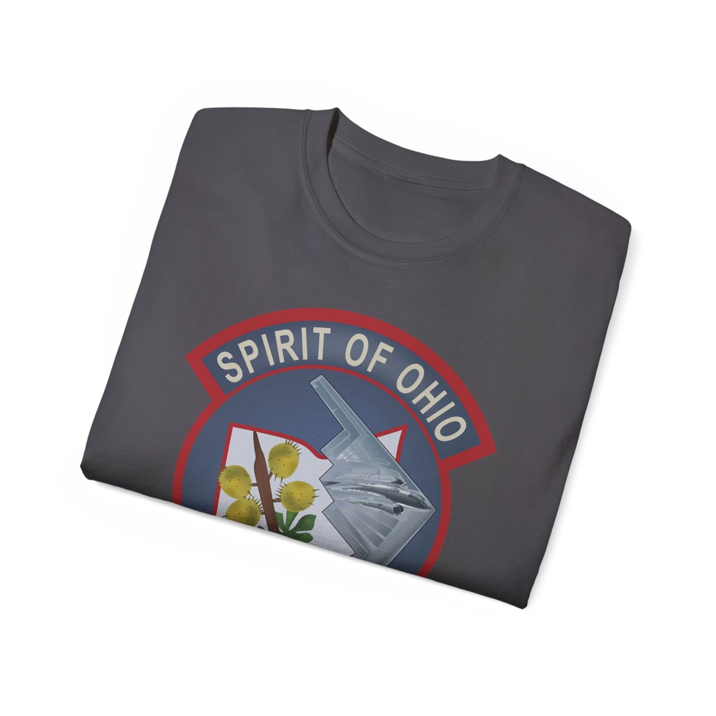 Unisex Ultra Cotton Tee - USAF - B2 - Spirit of Ohio - Stealth Bomber wo txt X 300