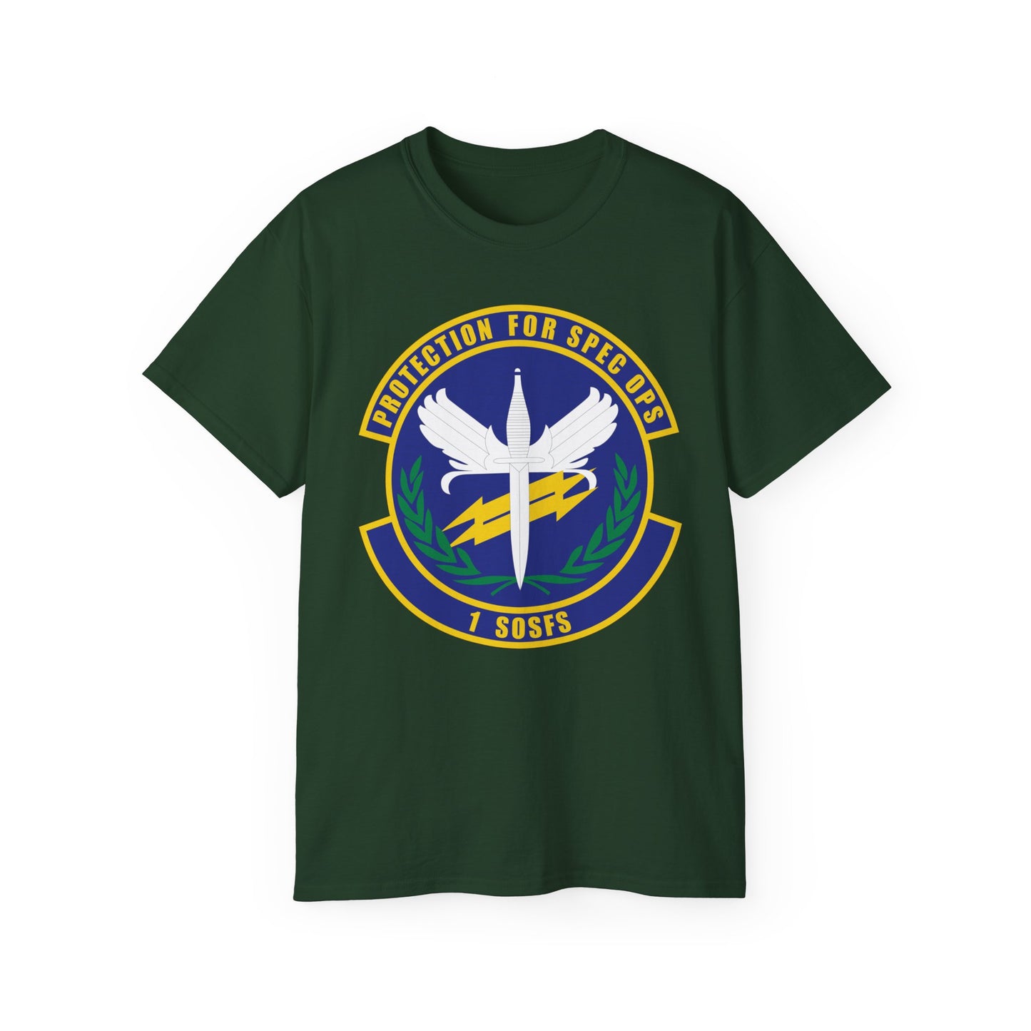Unisex Ultra Cotton Tee -USAF - 1st Special Operations Security Forces Squadron wo txt