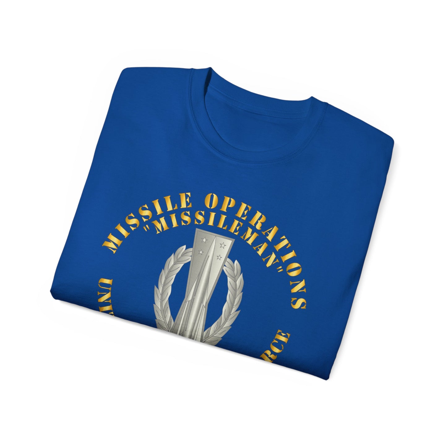 Unisex Ultra Cotton Tee - USAF - Missile Operations - Missileman - Basic