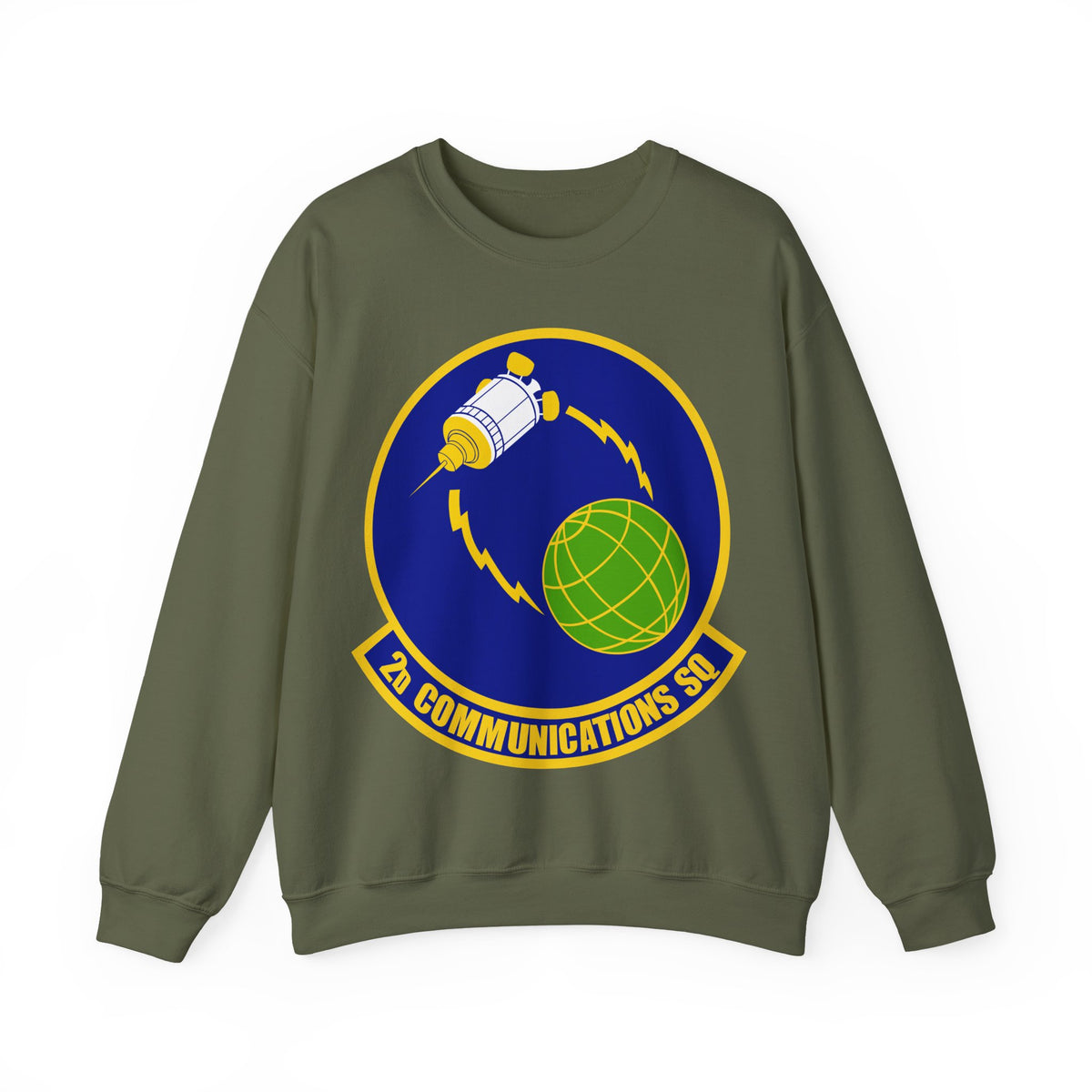 Crewneck Sweatshirt - USAF - 2d Communications Squadron wo txt