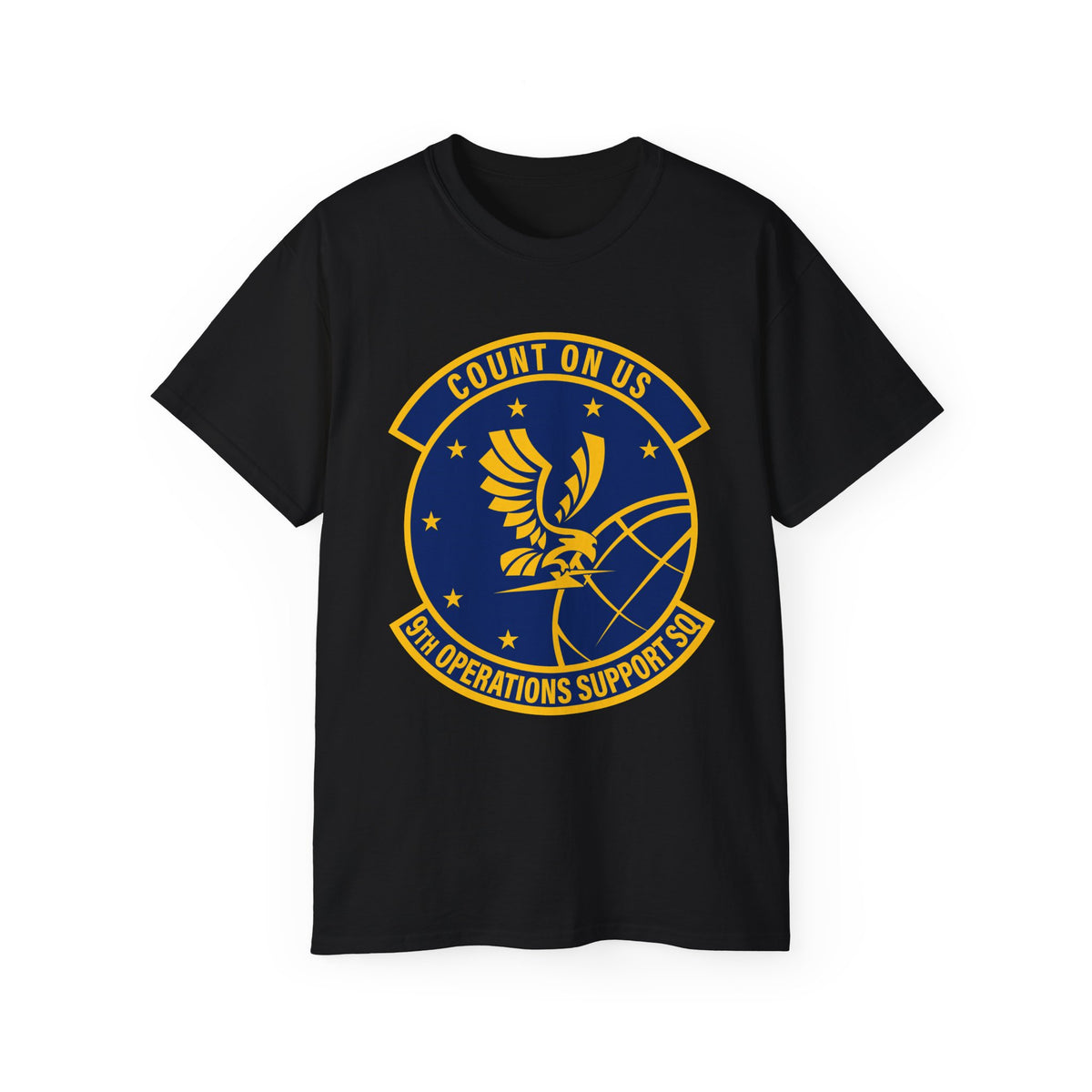 Unisex Ultra Cotton Tee - USAF - 9th Operations Support Squadron wo txt X 300