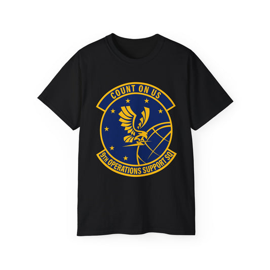 Unisex Ultra Cotton Tee - USAF - 9th Operations Support Squadron wo txt X 300