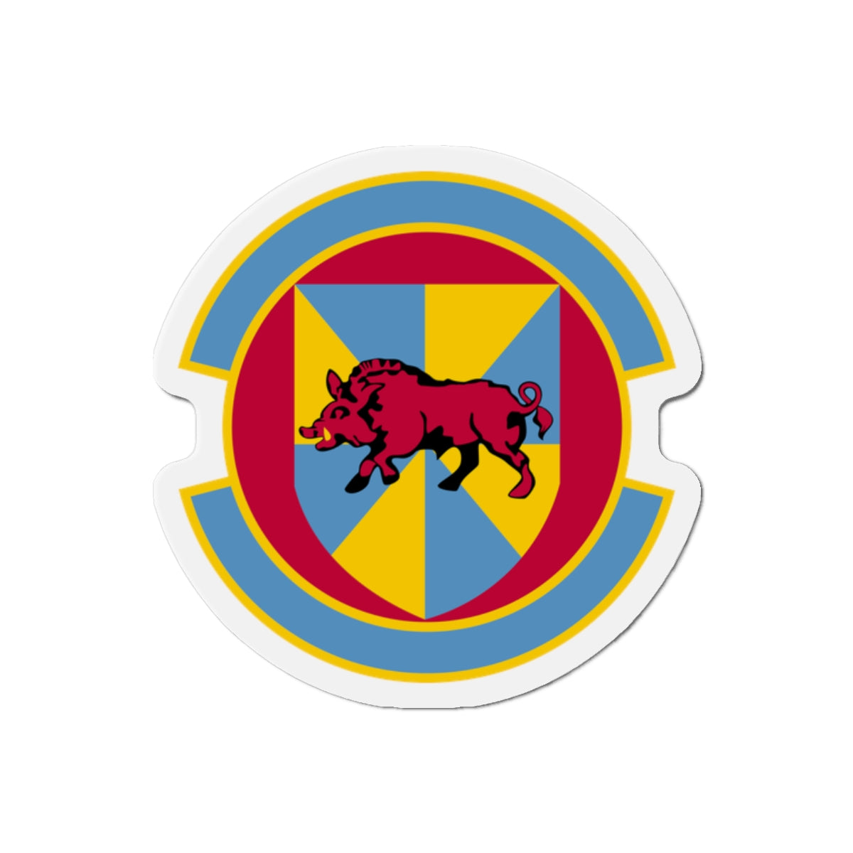 Die-Cut Magnet - USAF - 12th Force Support Squadron wo txt