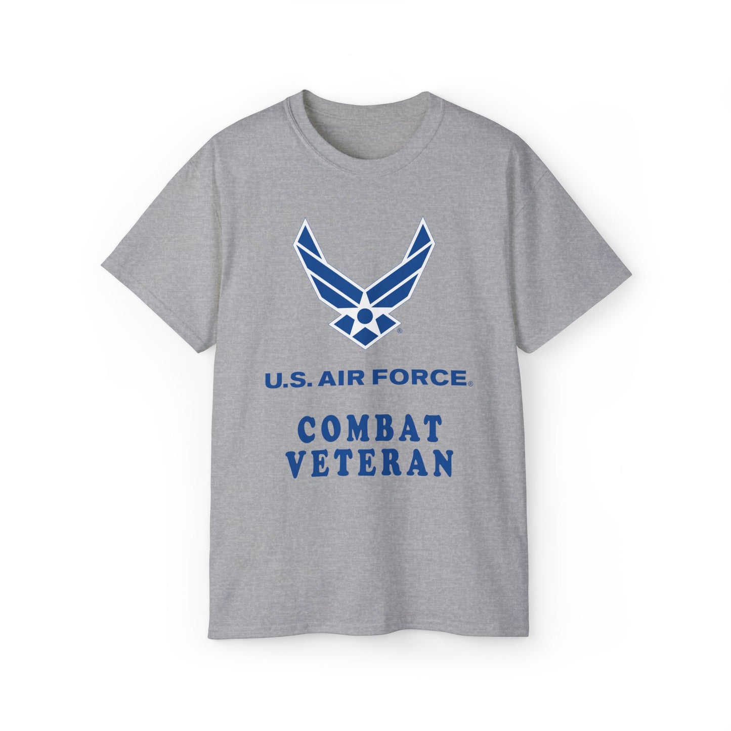 Unisex Ultra Cotton Tee - USAF - Air Force - Combat Veteran X 300