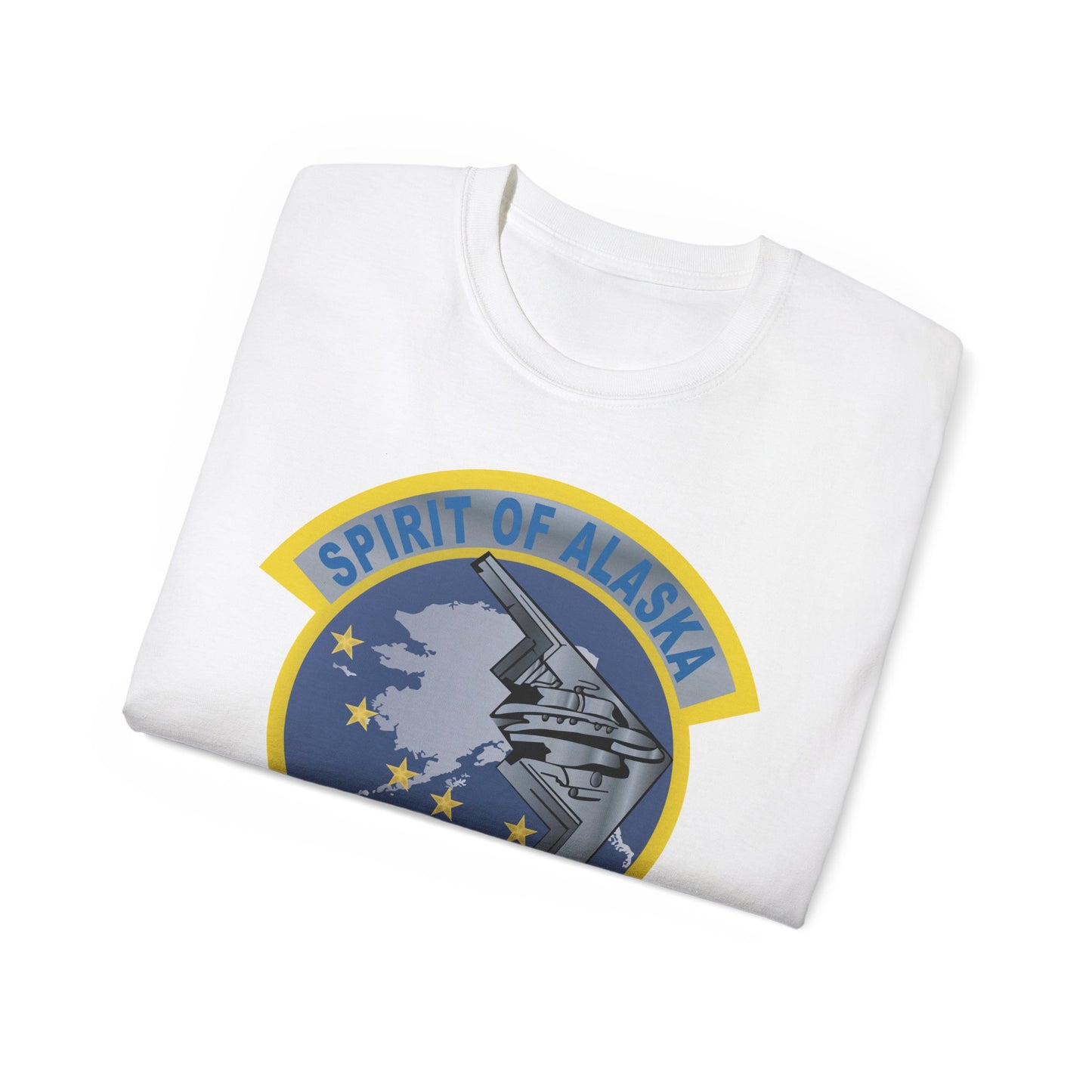 Unisex Ultra Cotton Tee - USAF - B2 - Spirit of Alaska - Stealth Bomber wo txt X 300