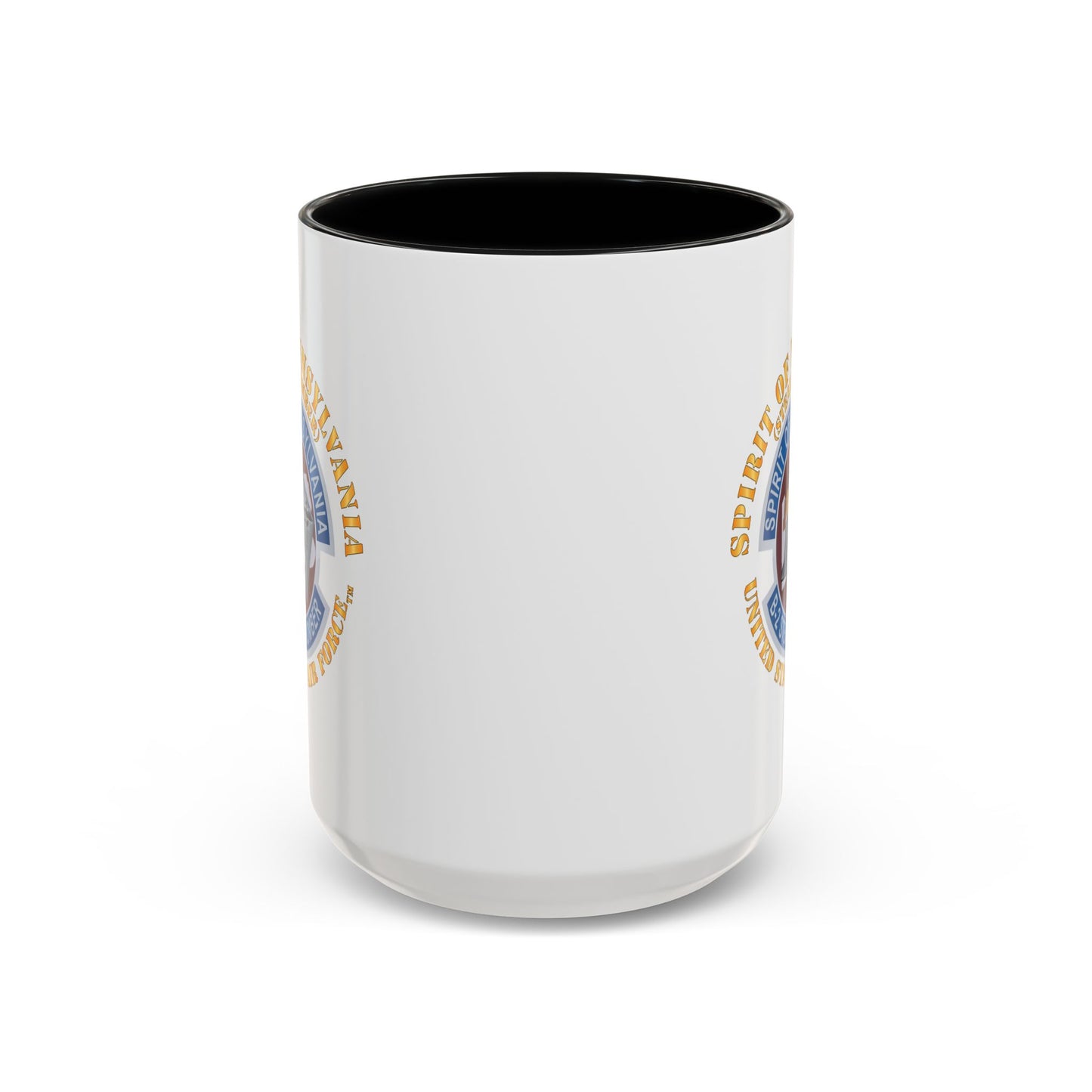 Accent Coffee Mug (11oz & 15oz) - USAF - B2 - Spirit of Pennsylvania Stealth Bomber X 300