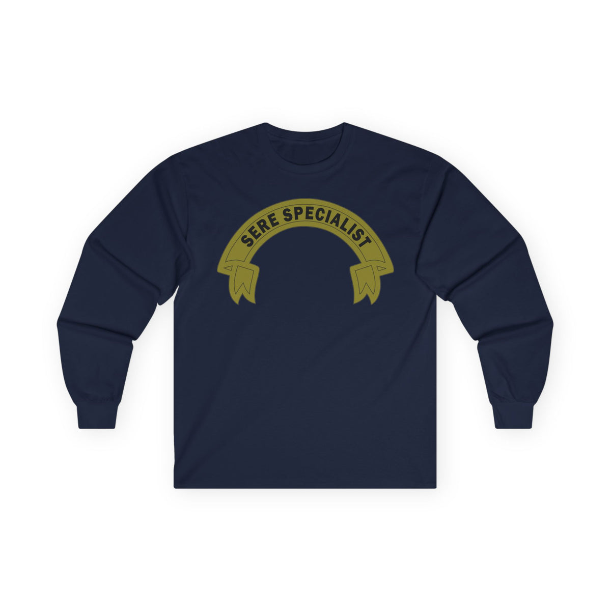 Unisex Ultra Cotton Long Sleeve Tee - USAF - SERE Specialist Tab