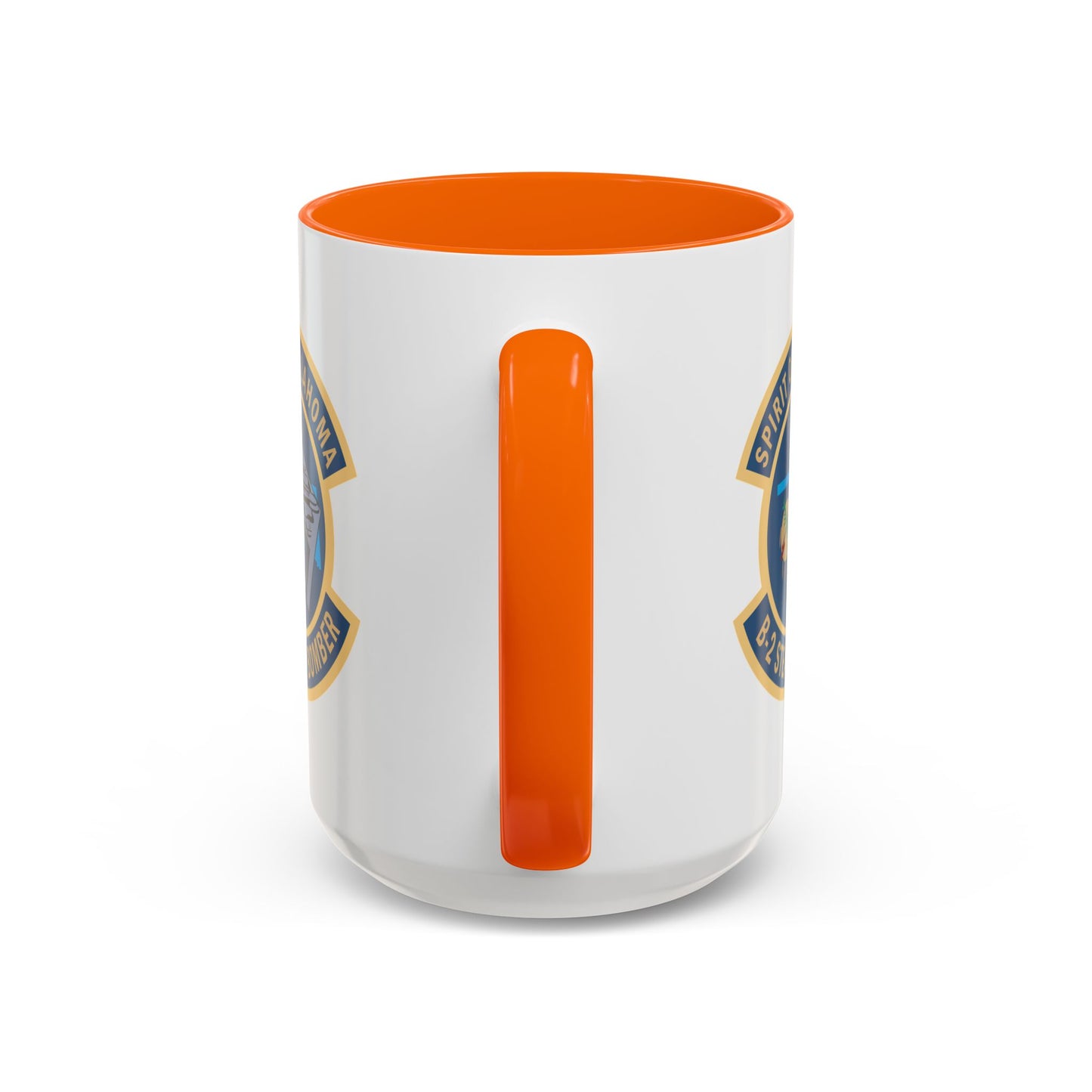 Accent Coffee Mug (11oz & 15oz) - USAF - B2 - Spirit of Oklahoma - Stealth Bomber wo txt X 300
