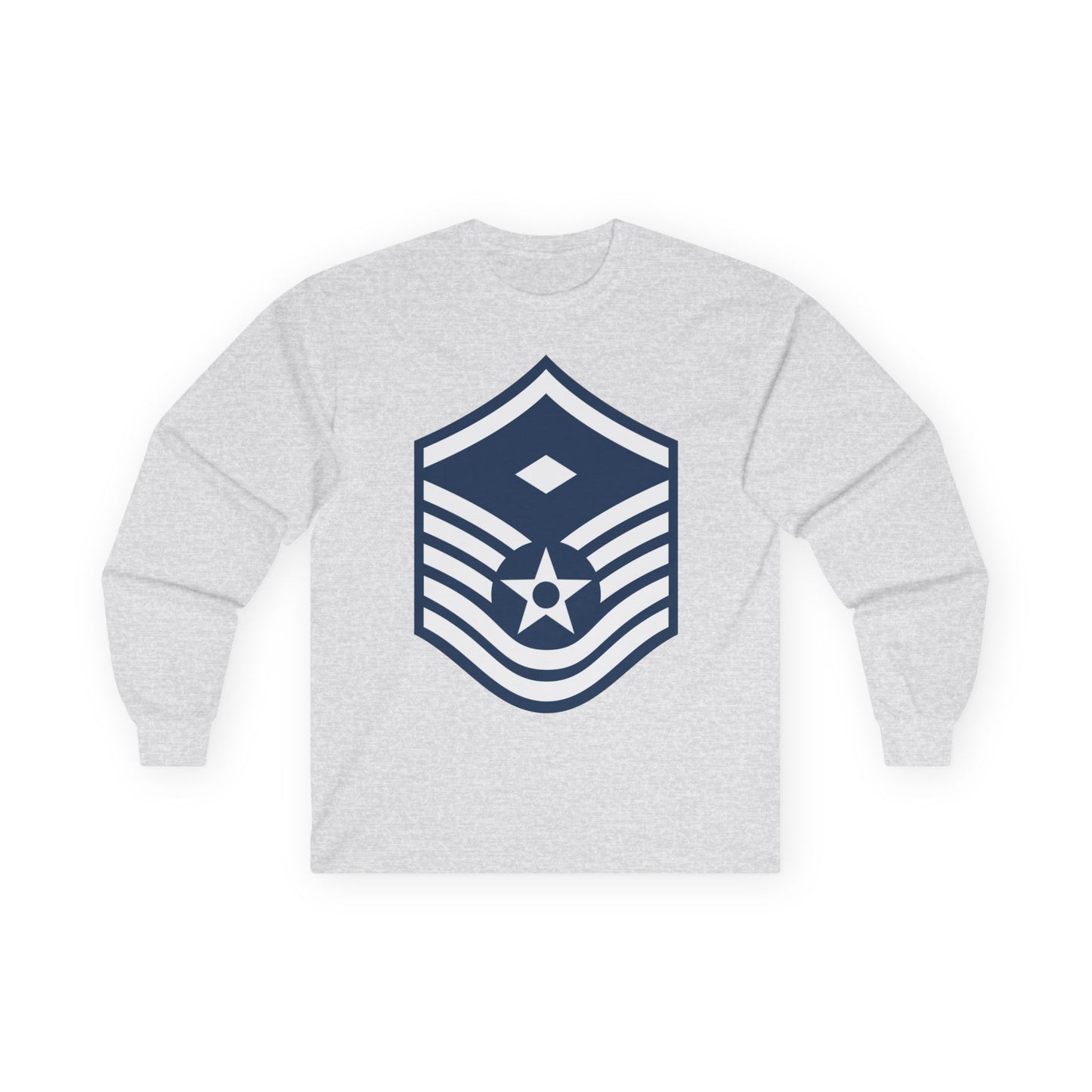 Unisex Ultra Cotton Long Sleeve Tee - USAF - First Sergeant (E7b) - 2020