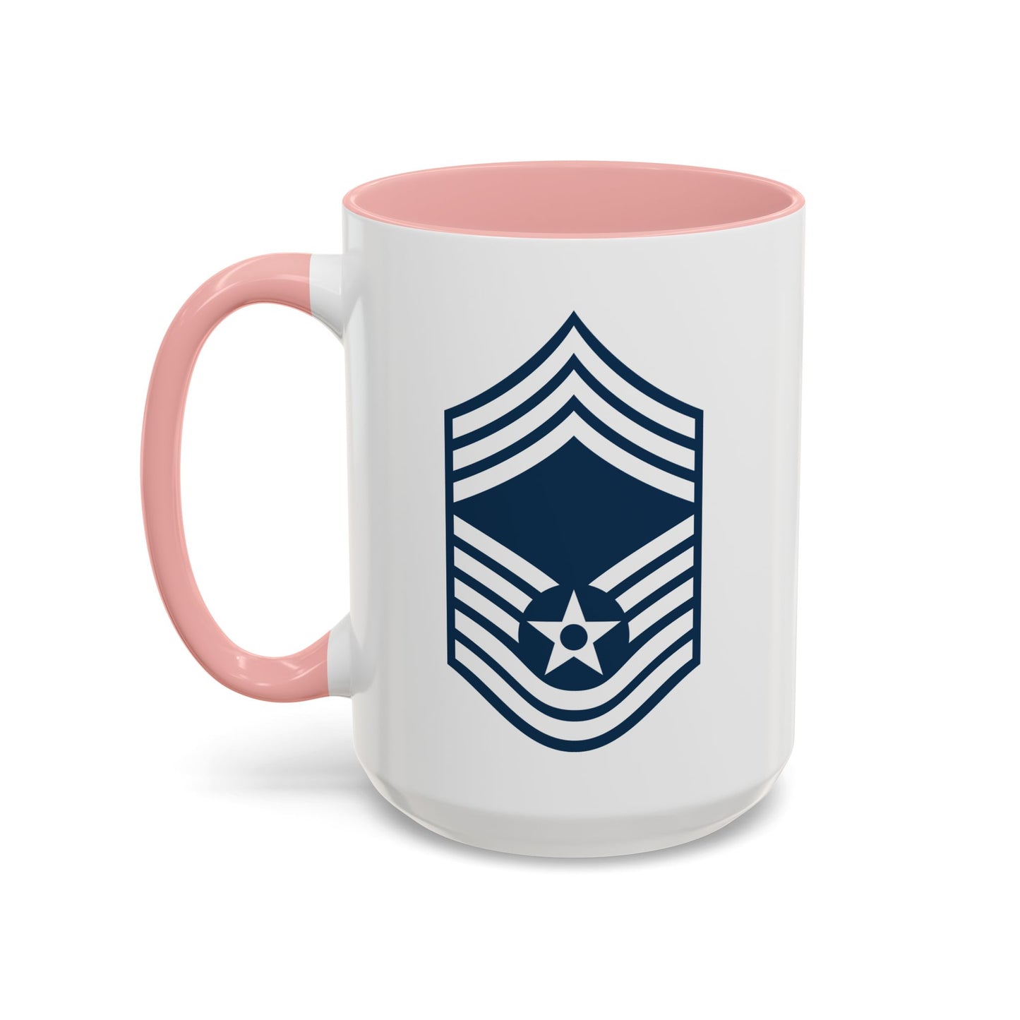 Accent Coffee Mug (11oz & 15oz) - USAF - Chief Master Sergeant (E9a) - 2020