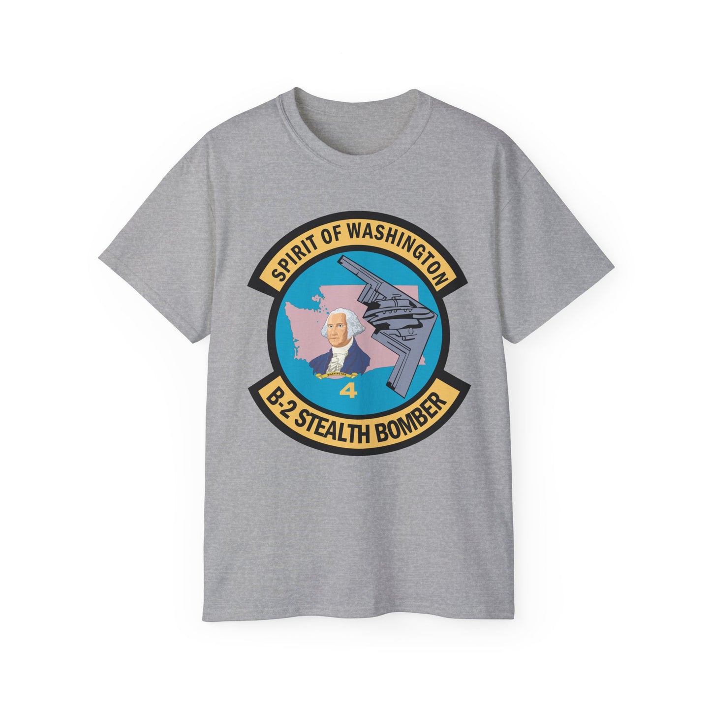 Unisex Ultra Cotton Tee - USAF - B2 - Spirit of Washington - Stealth Bomber wo txt X 300