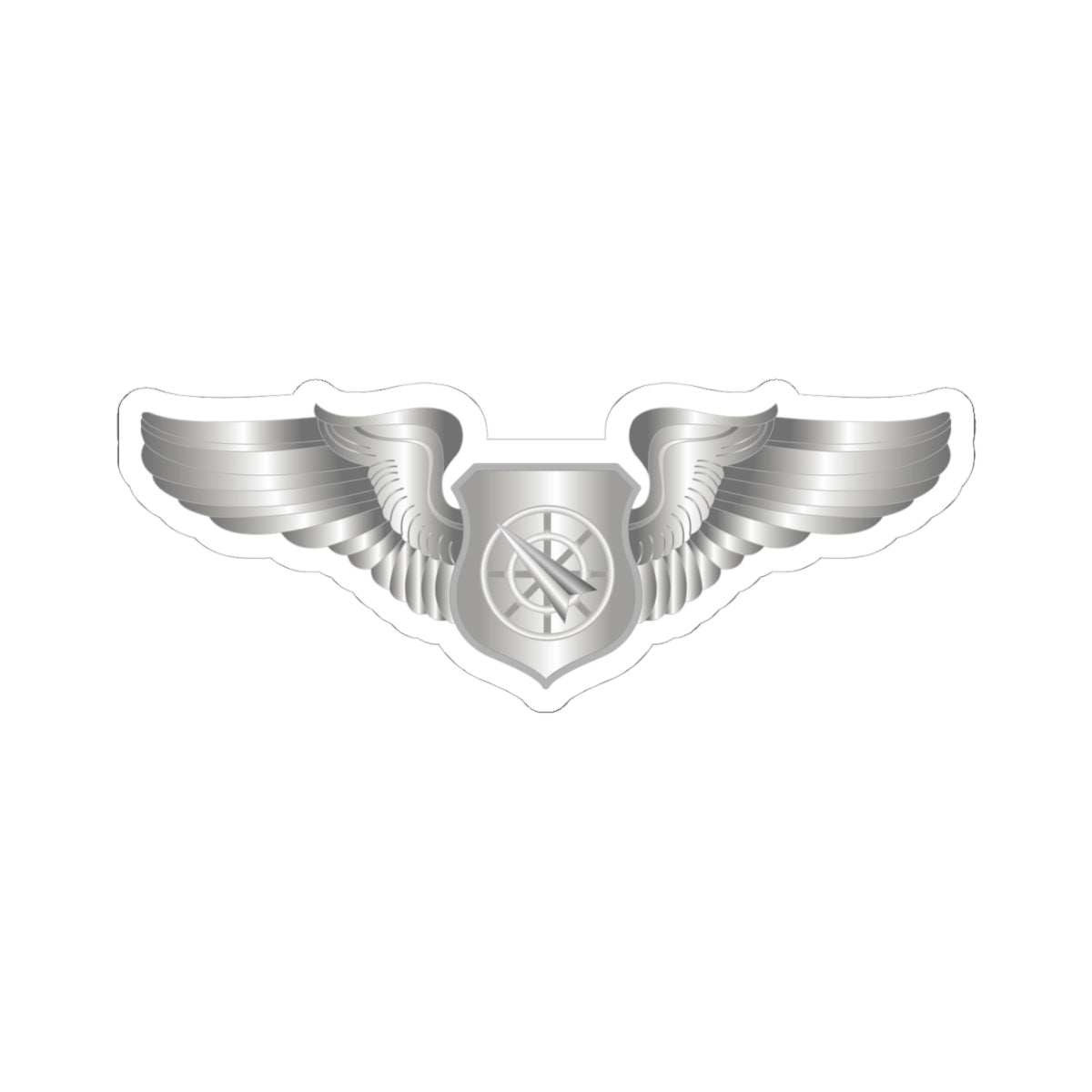 Kiss-Cut Stickers - USAF - Air Battle Manager - Basic Wings wo Txt