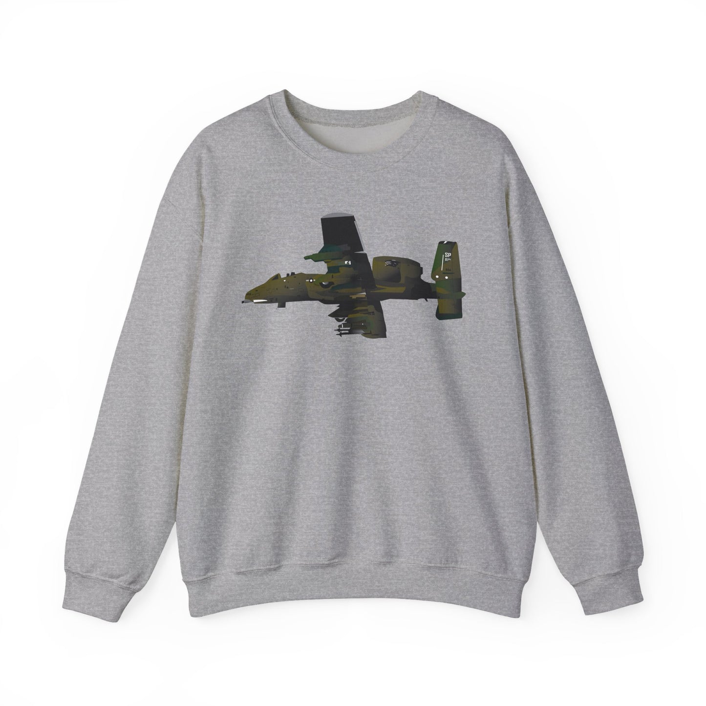 Crewneck Sweatshirt - Aircraft - A-10 Wart Hog X 300