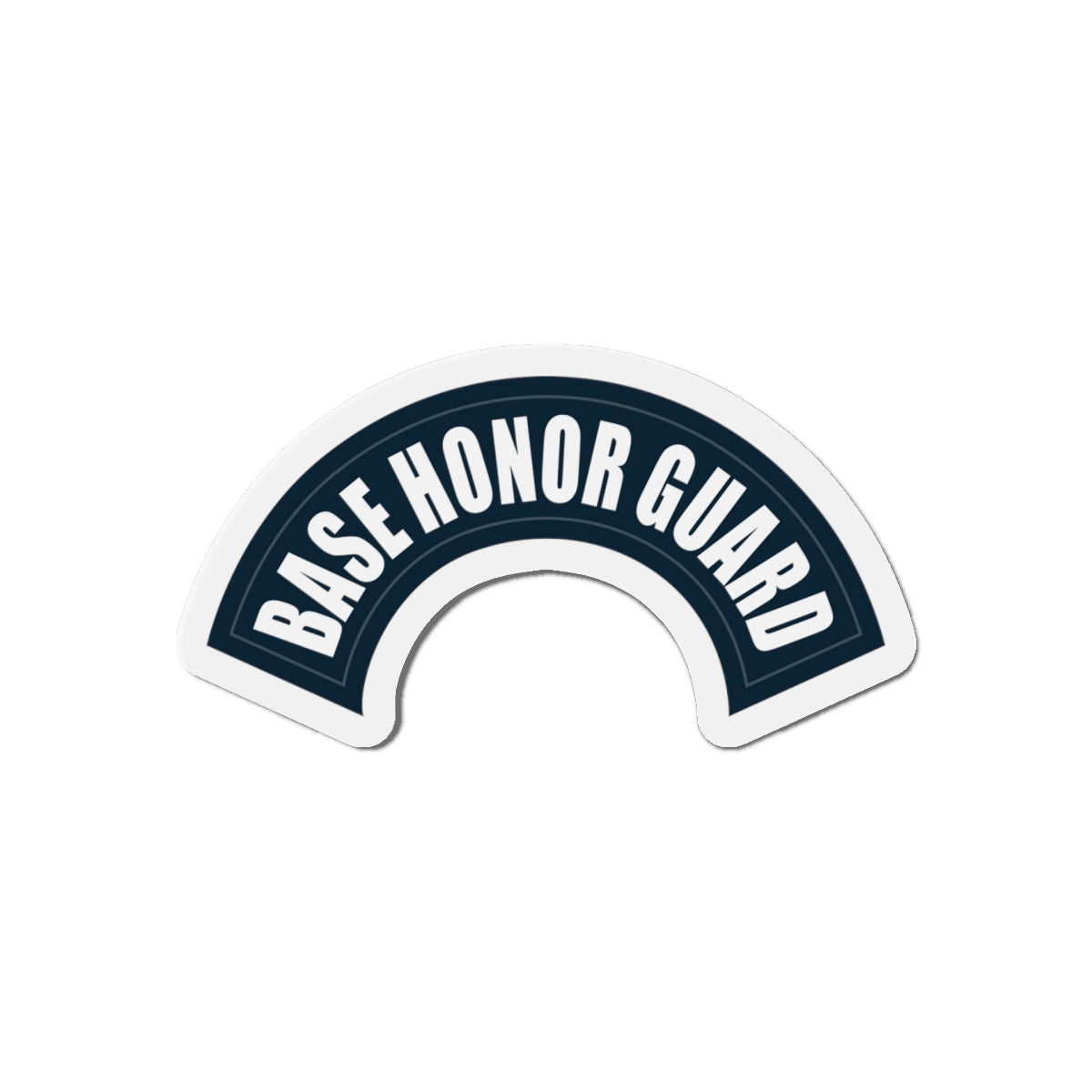 Die-Cut Magnet - USAF - Base Honor Guard Tab - V2