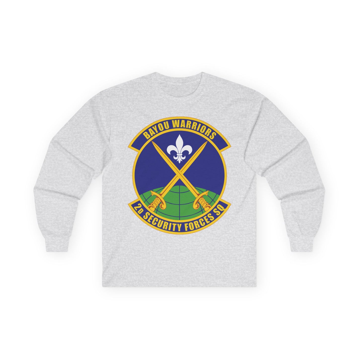 Unisex Ultra Cotton Long Sleeve Tee - USAF - 2nd Security Forces Squadron wo txt