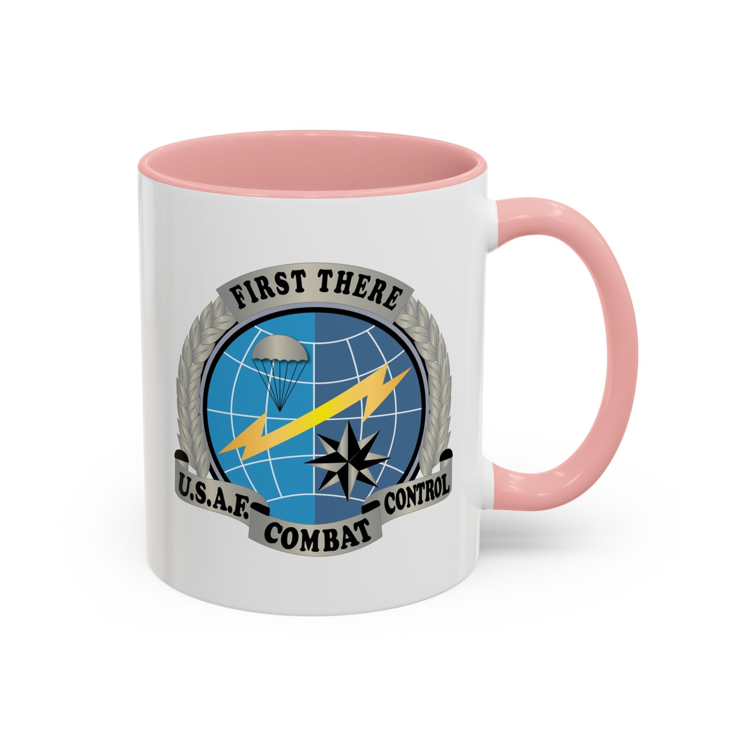 Accent Coffee Mug (11oz & 15oz) - USAF - Combat Controller Badge No Txt  X 300