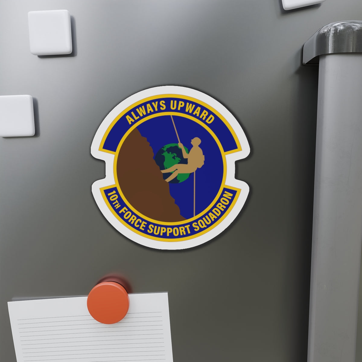 Die-Cut Magnet - USAF - 10th Force Support Squadron wo txt