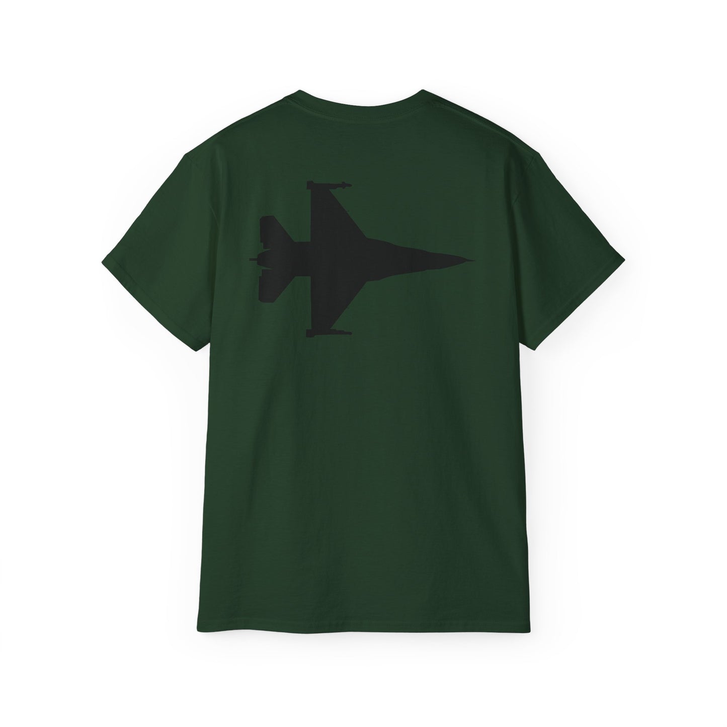 Unisex Ultra Cotton Tee - Aircraft - F-16 -Top - Silhouette - wo Txt X 300