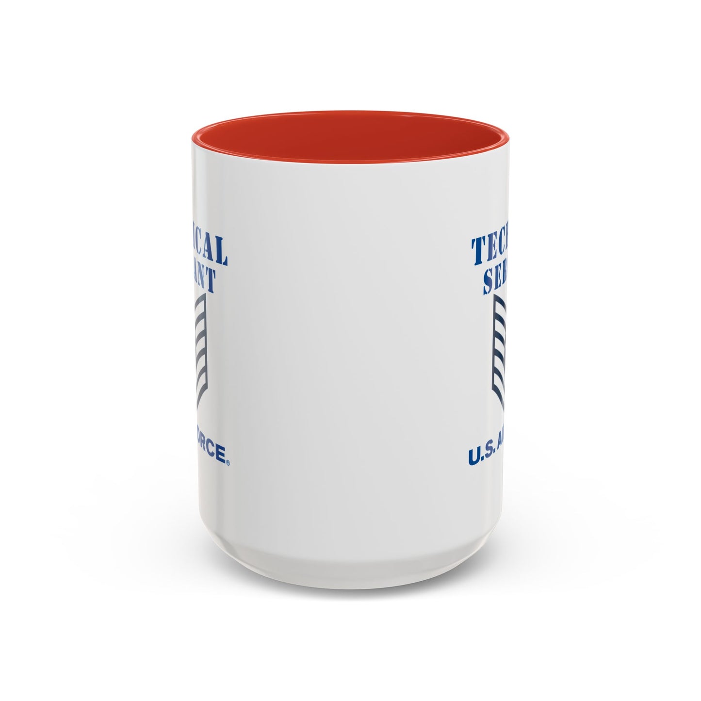 Accent Coffee Mug (11oz & 15oz) - USAF - Technical Sergeant (E6) - 2020 - US Air Force w Text X 300