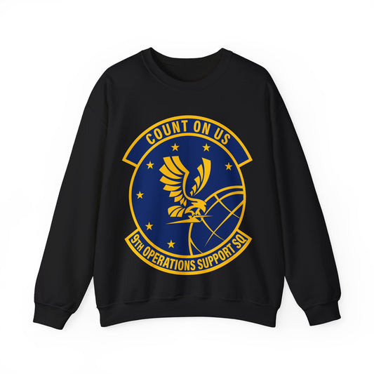 Crewneck Sweatshirt - USAF - 9th Operations Support Squadron wo txt X 300