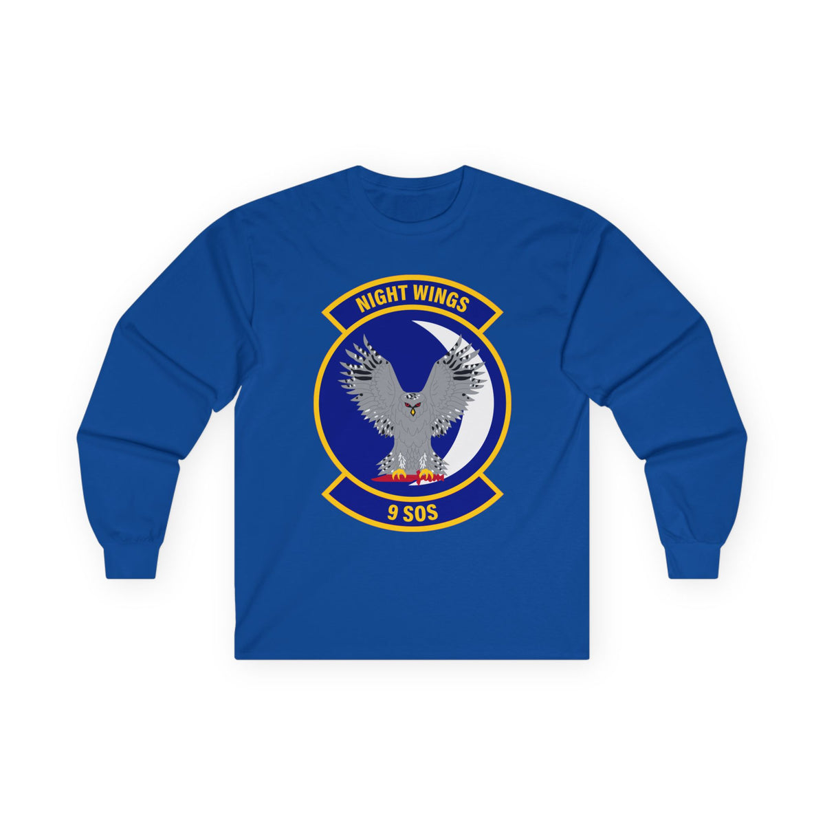 Unisex Ultra Cotton Long Sleeve Tee - USAF - 9th Special Operations Squadron wo txt X 300