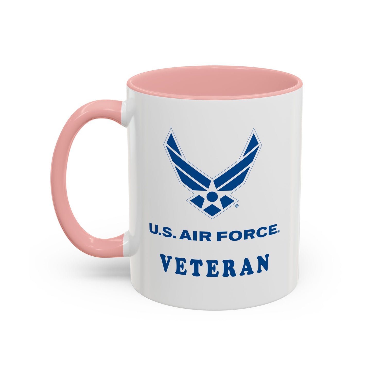 Accent Coffee Mug (11oz & 15oz) - USAF - Air Force - Veteran X 300