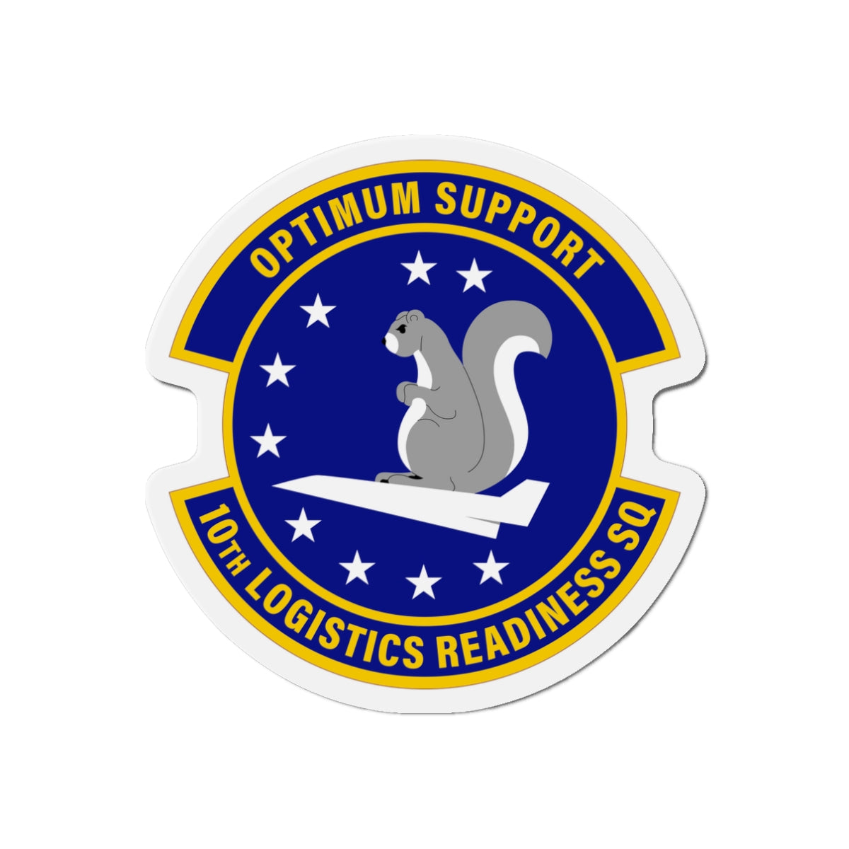 Die-Cut Magnet - USAF - 10th Logistics Readiness Squadron wo txt
