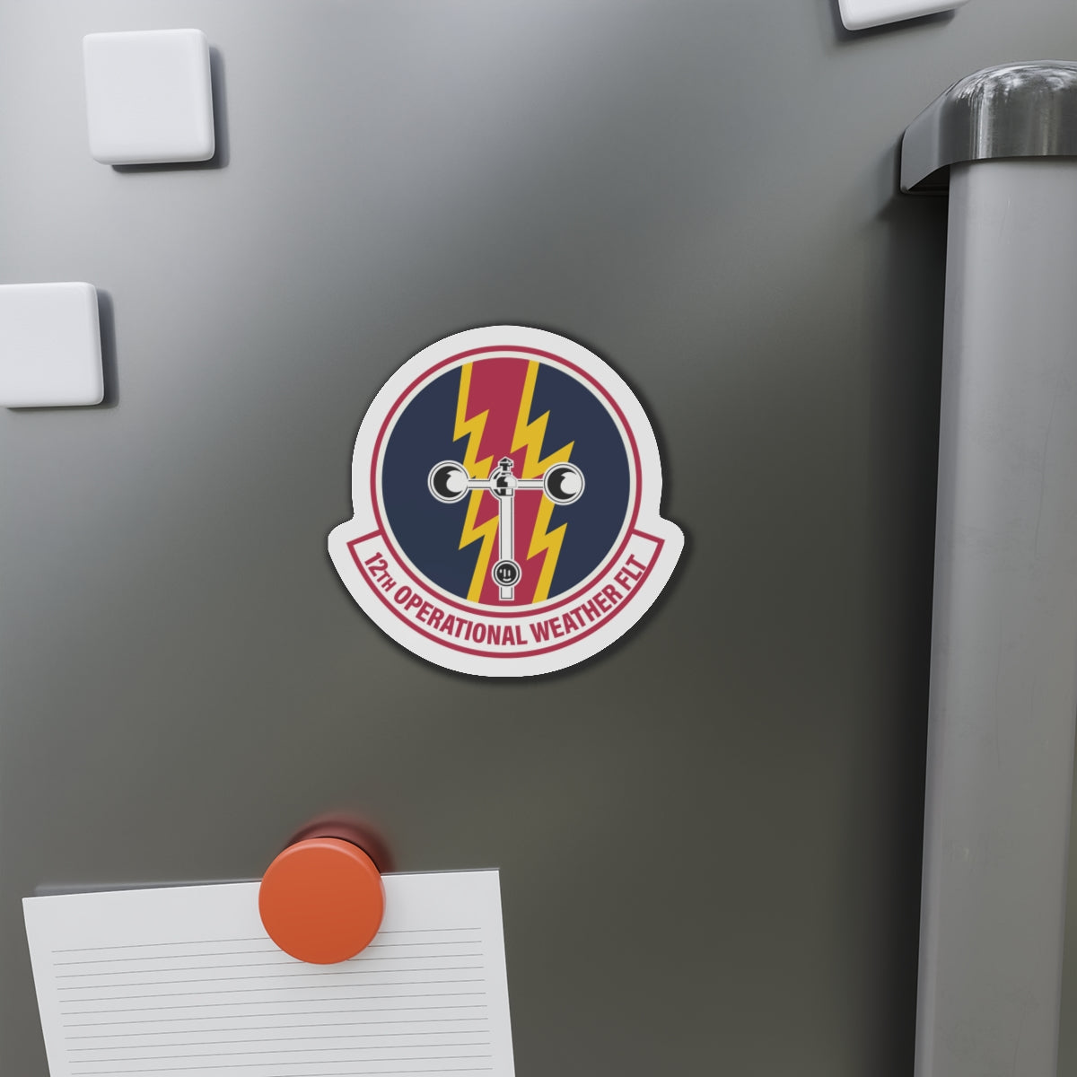 Die-Cut Magnet - USAF - 12th Operational Weather Flight wo txt
