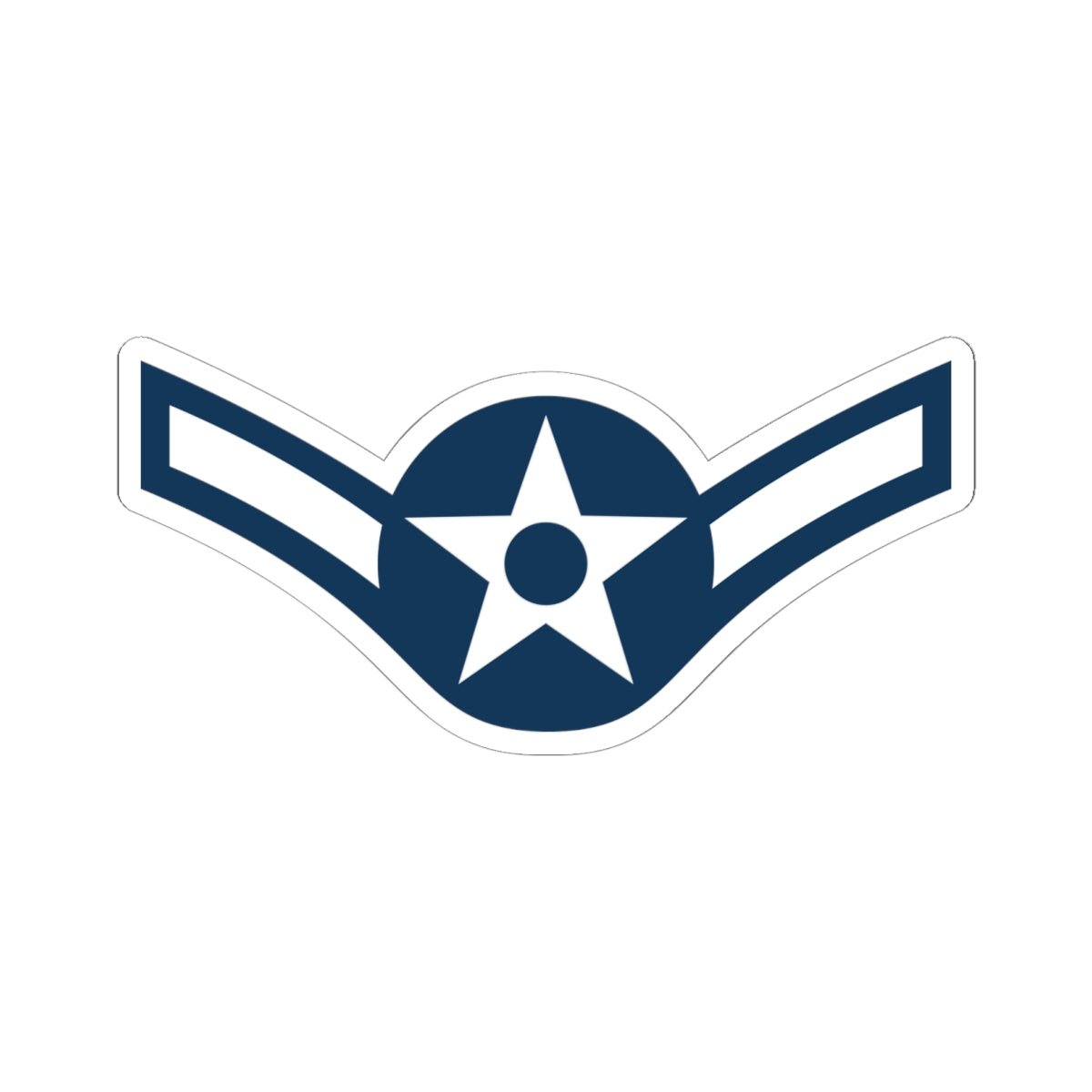 Kiss-Cut Stickers - USAF - Airman (E2) - 2020