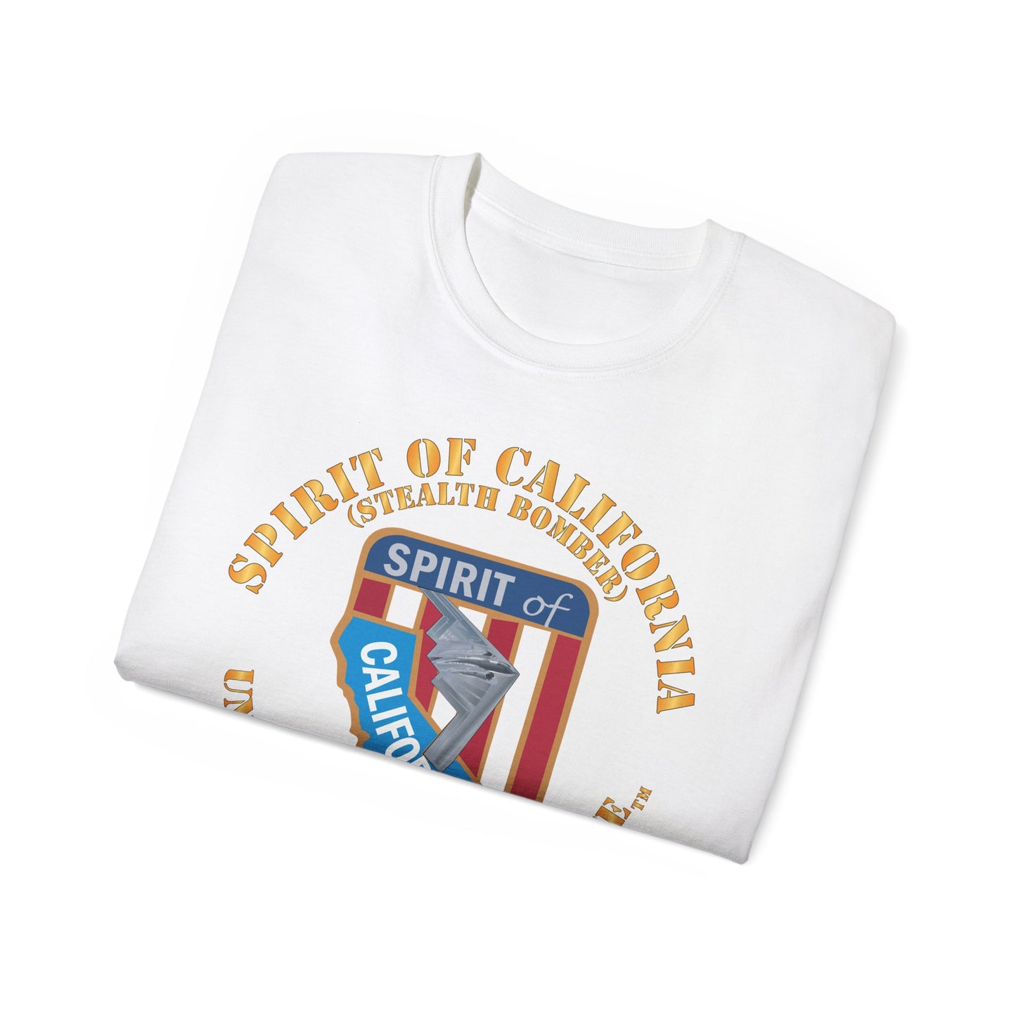 Unisex Ultra Cotton Tee - USAF - B2 - Spirit of California - Stealth Bomber X 300