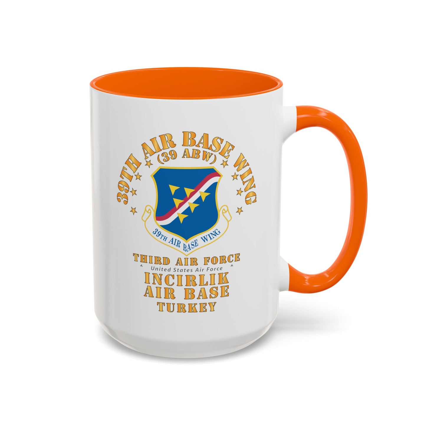 Accent Coffee Mug (11oz & 15oz) - USAF - 39th Air Base Wing - Incirlik AB X 300