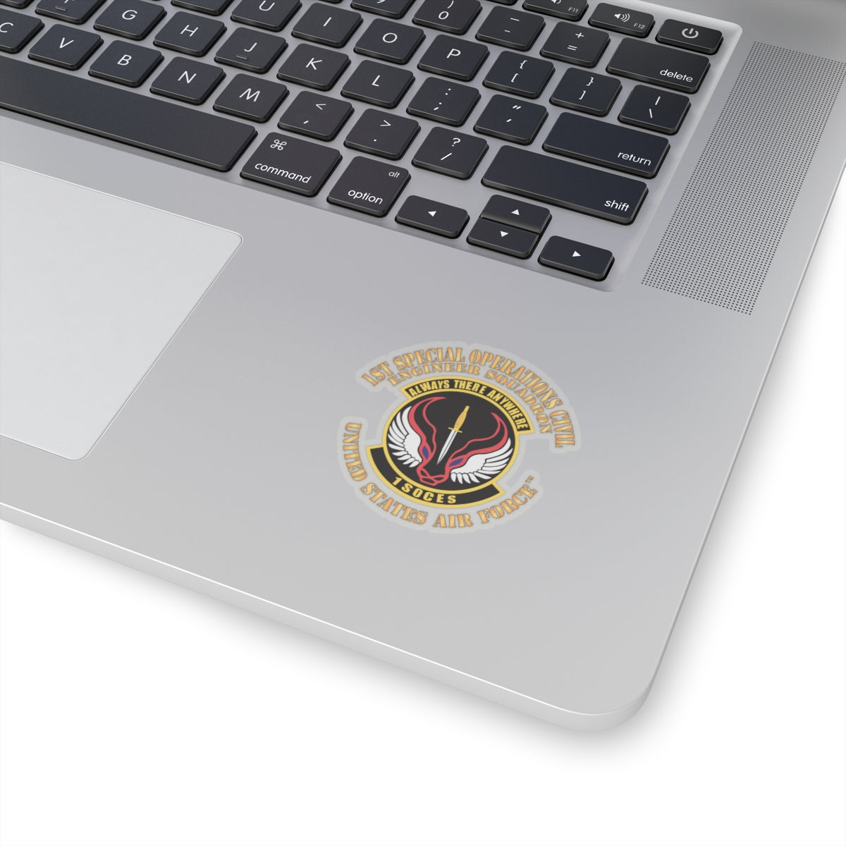 Kiss-Cut Stickers - USAF - 1st Special Operations Civil Engineer Sq X 300