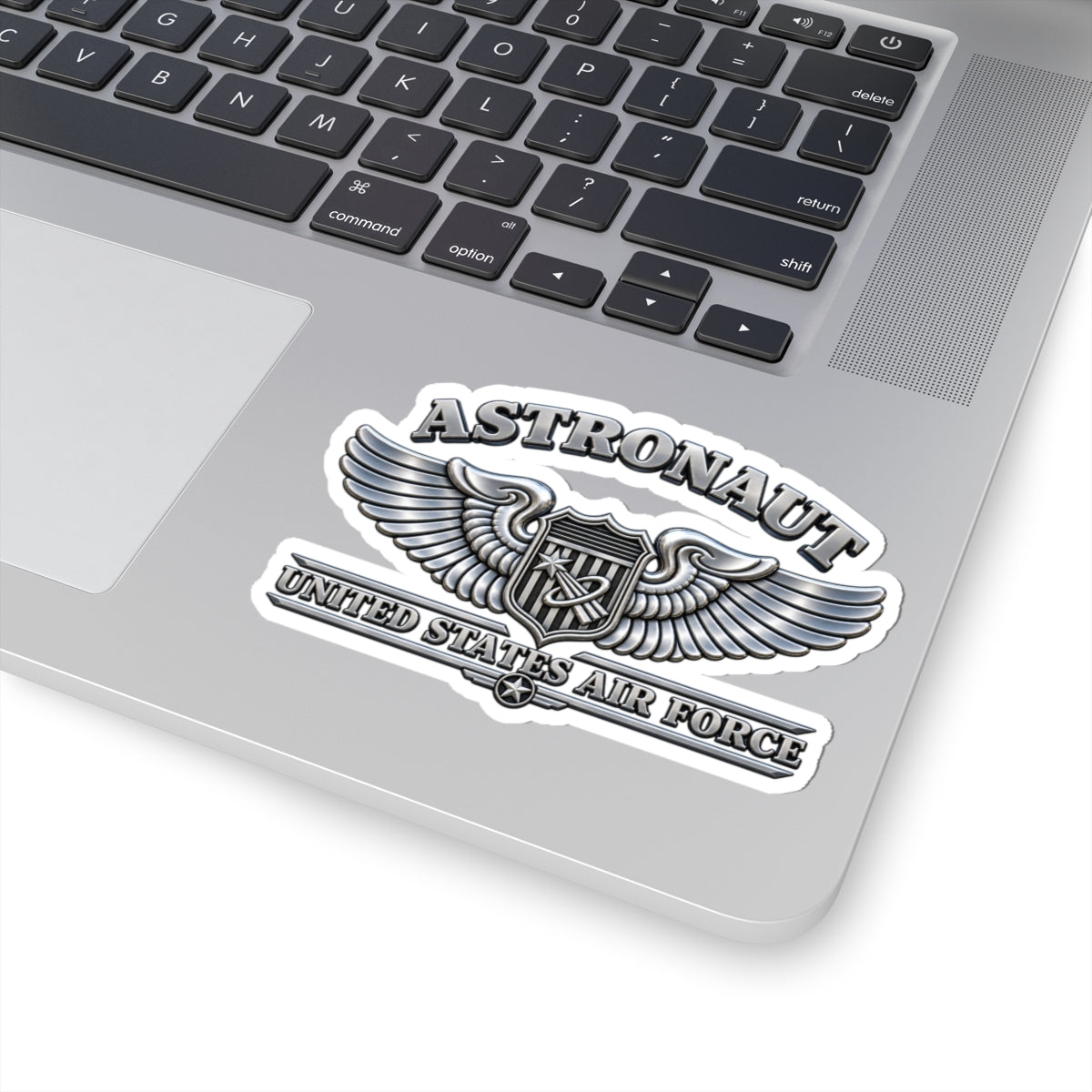 Kiss-Cut Stickers - USAF - Basic Astronaut Badge - United States Air Force - 3D - Enhanced