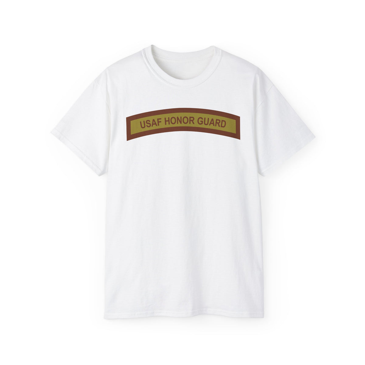 Unisex Ultra Cotton Tee - USAF - Honor Guard Tab