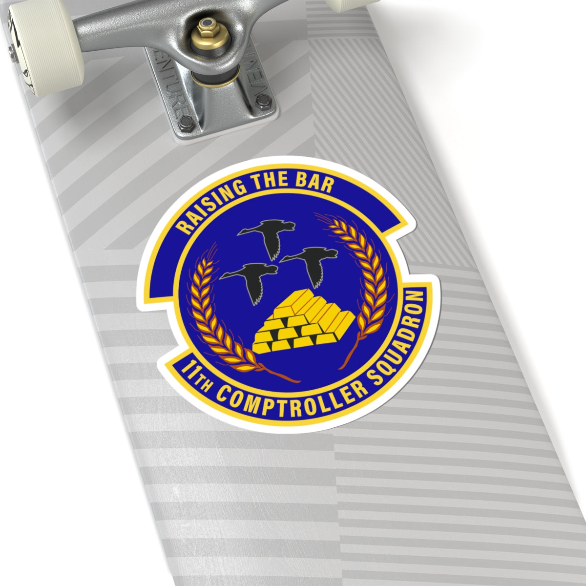 Kiss-Cut Stickers - USAF - 11th Comptroller Squadron wo txt