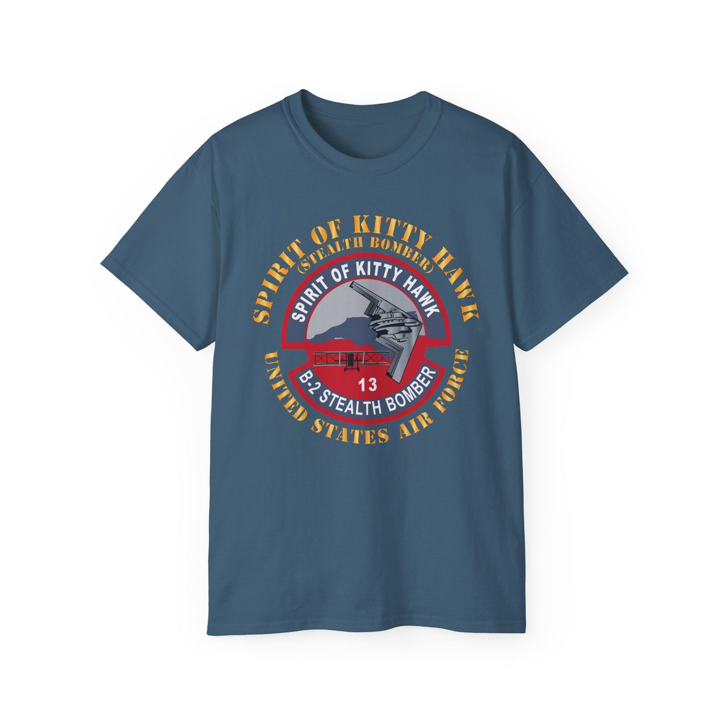 Unisex Ultra Cotton Tee - USAF - B2 - Spirit of Kitty Hawk - Stealth Bomber X 300