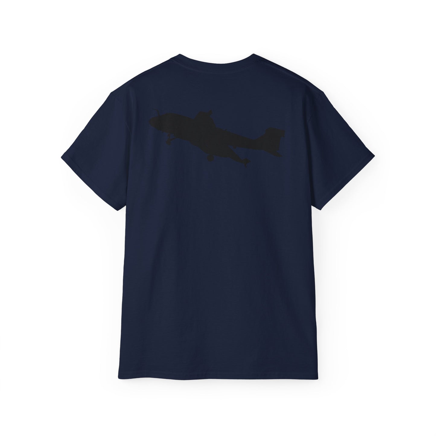 Unisex Ultra Cotton Tee - Aircraft - Navy - A-6A Intruder - Silhouette X 300