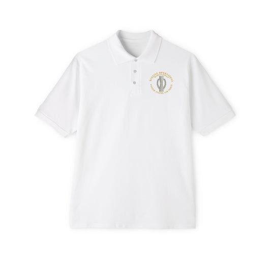 Men's Piqué Polo - USAF - Missile Operations - Missileman - Basic