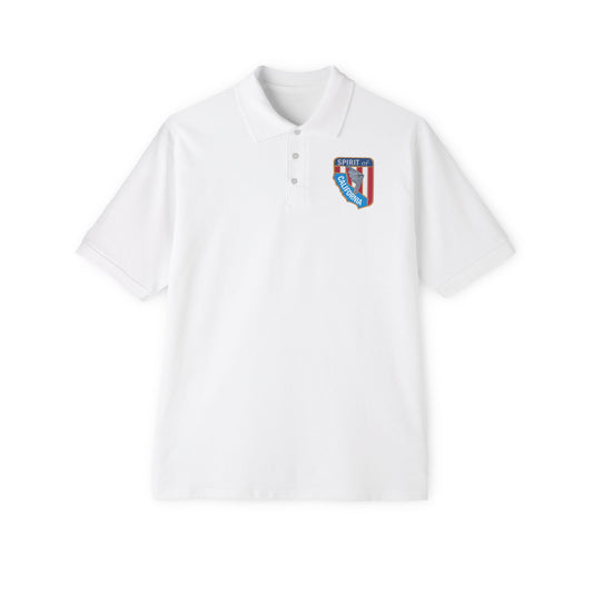 Men's Piqué Polo - USAF - B2 - Spirit of California - Stealth Bomber wo txt X 300