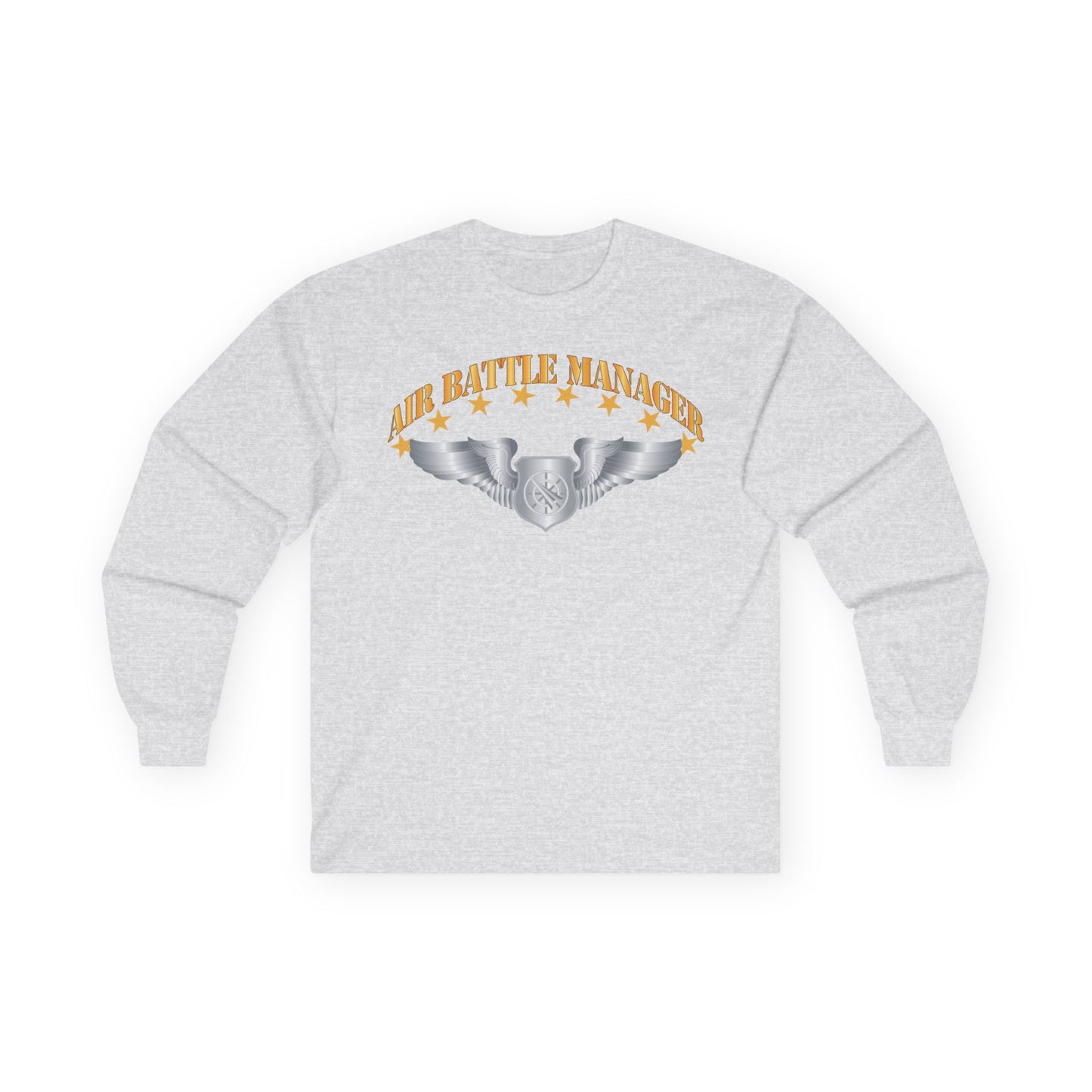 Unisex Ultra Cotton Long Sleeve Tee - USAF - Air Battle Manager X 300