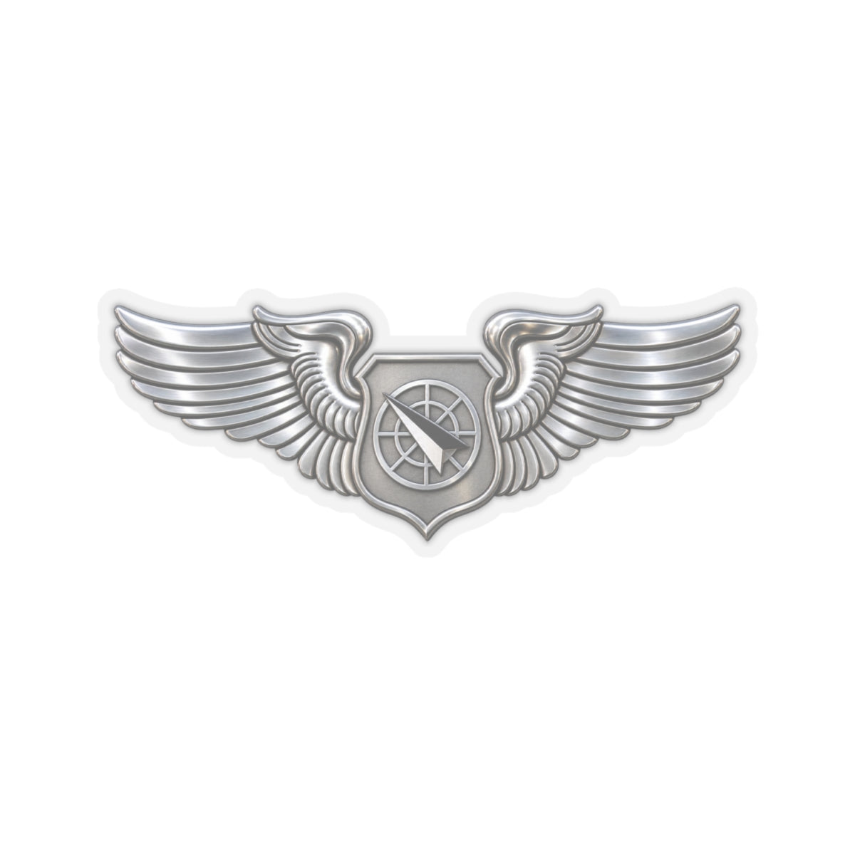 Kiss-Cut Stickers - USAF - Air Battle Manager Badge wo txt - 3D - Enhanced