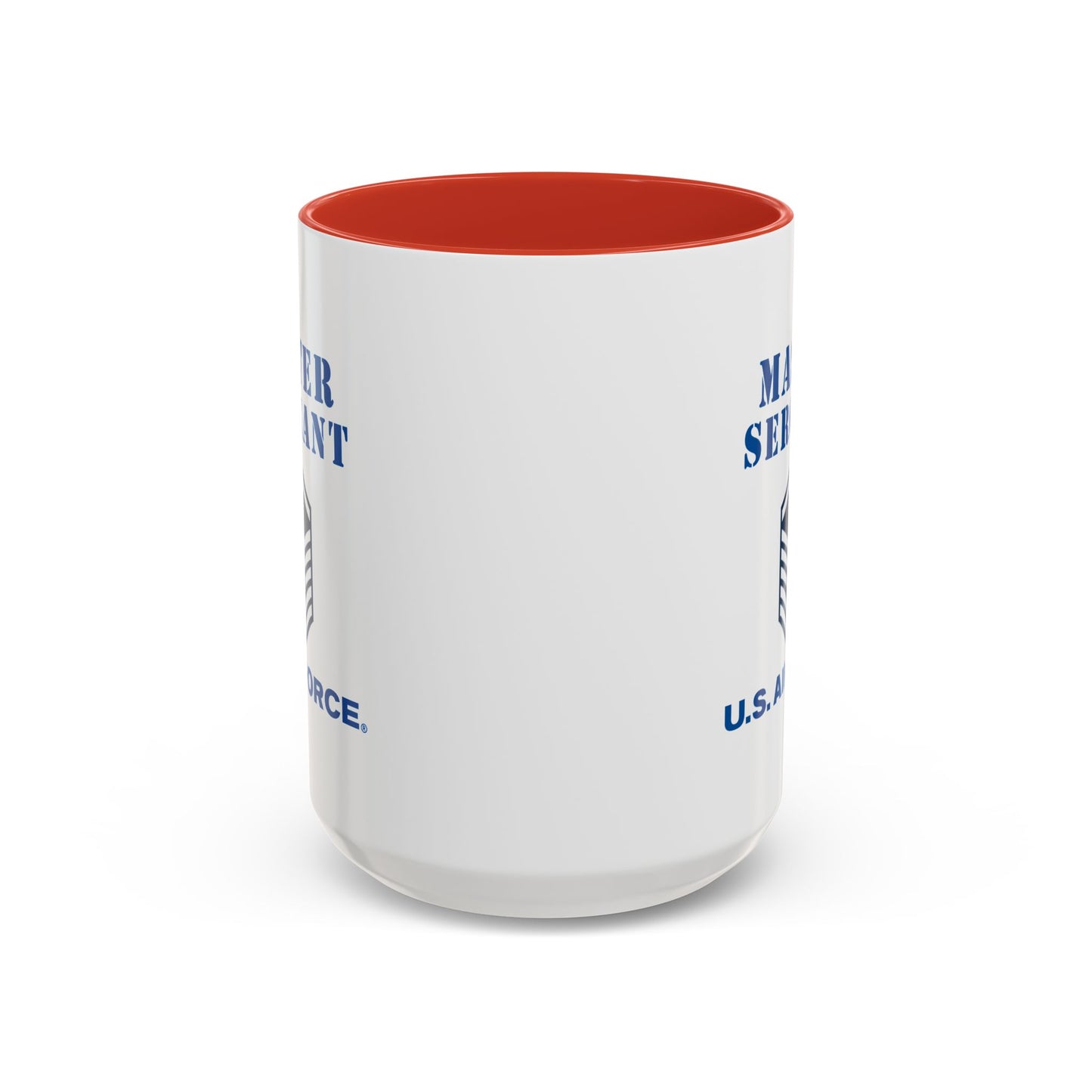 Accent Coffee Mug (11oz & 15oz) - USAF - Master Sergeant (E7a) - 2020 - US Air Force w Text X 300