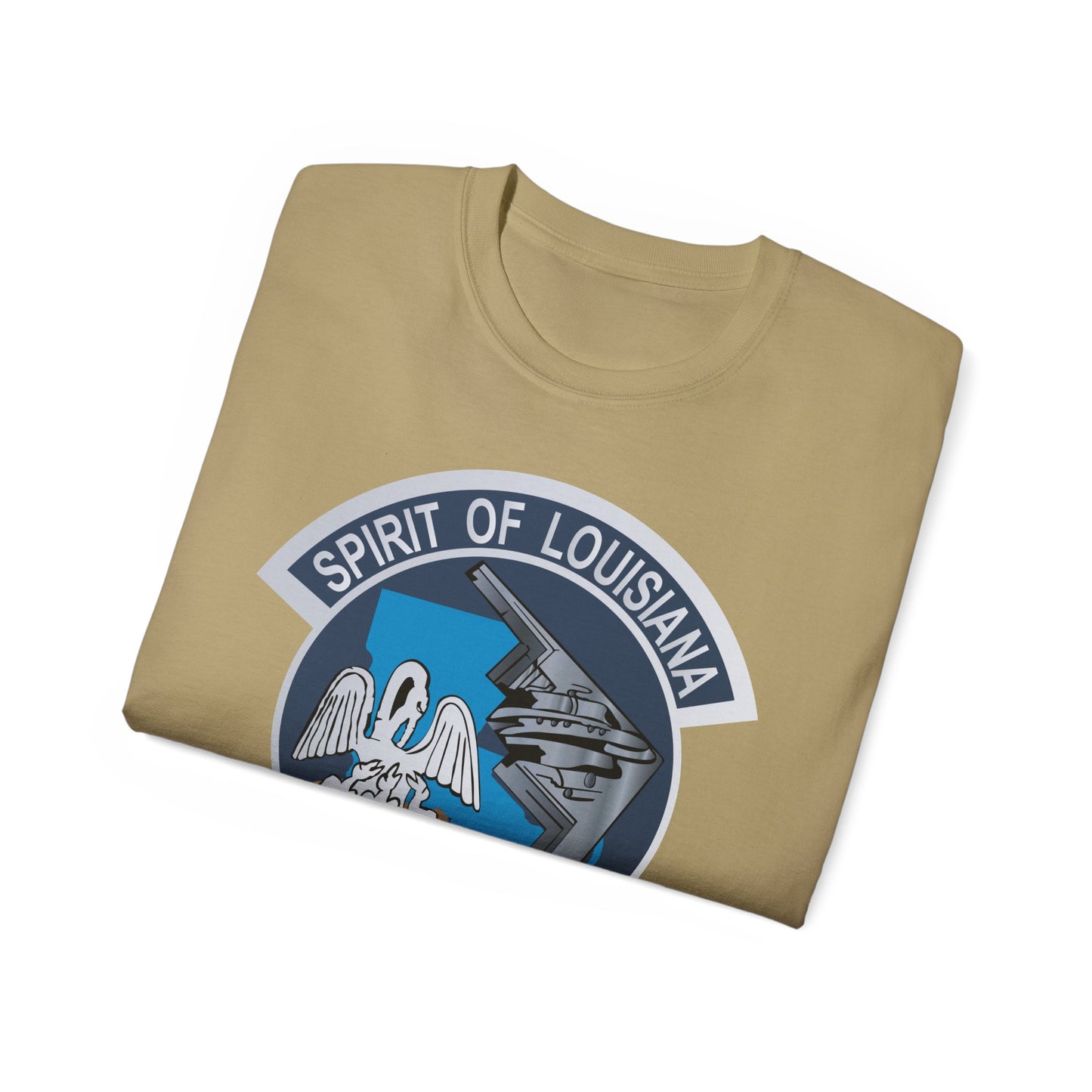 Unisex Ultra Cotton Tee - USAF - B2 - Spirit of Louisiana - Stealth Bomber wo txt X 300