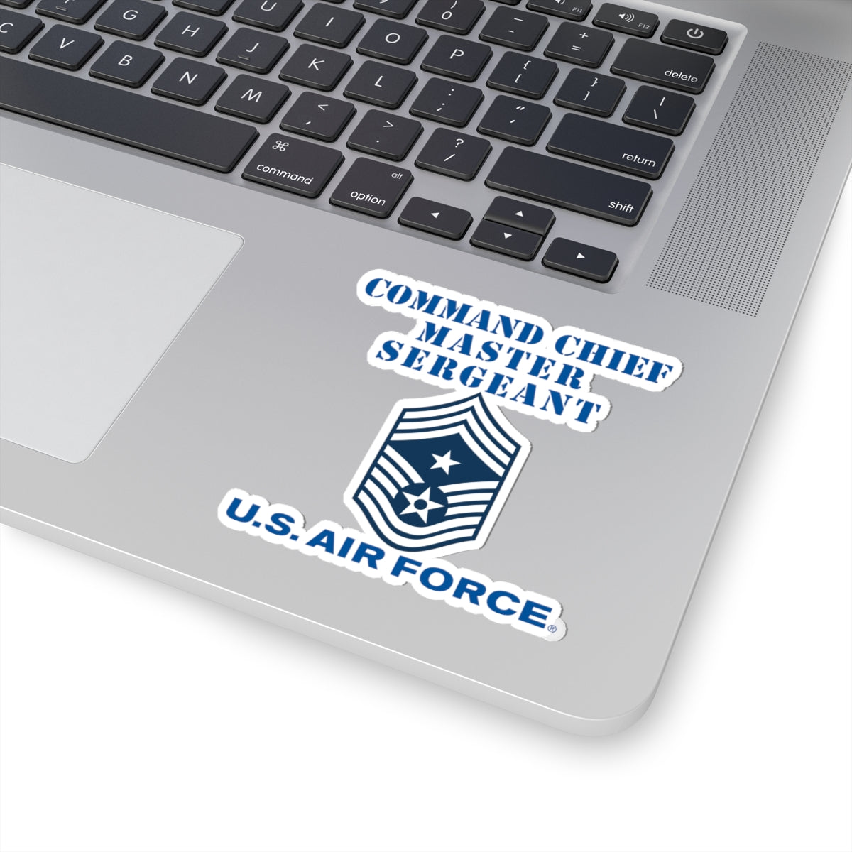 Kiss-Cut Stickers - USAF - Command Chief Master Sergeant (E9c) - 2020 - US Air Force w Text X 300