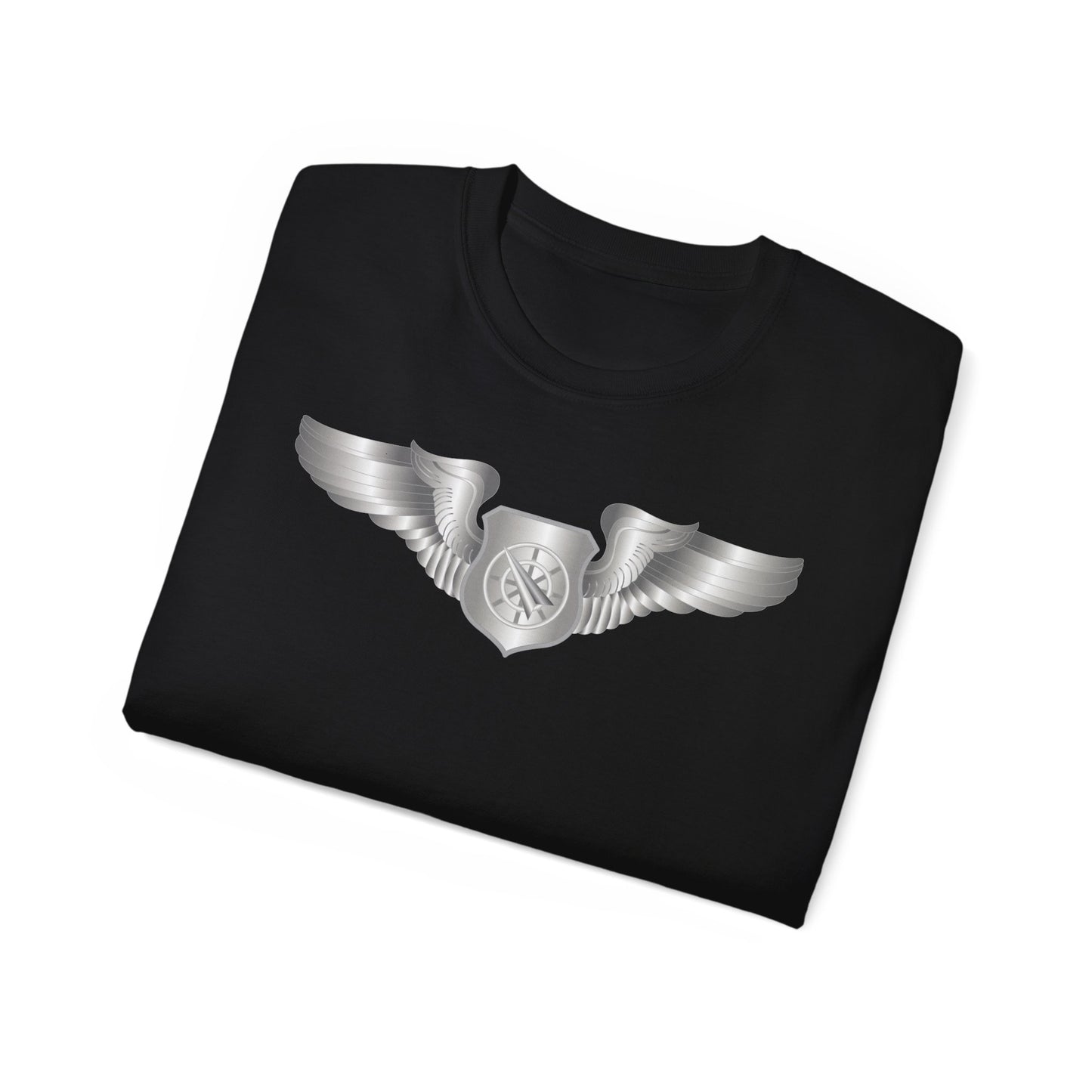 Unisex Ultra Cotton Tee - USAF - Air Battle Manager - Basic Wings wo Txt