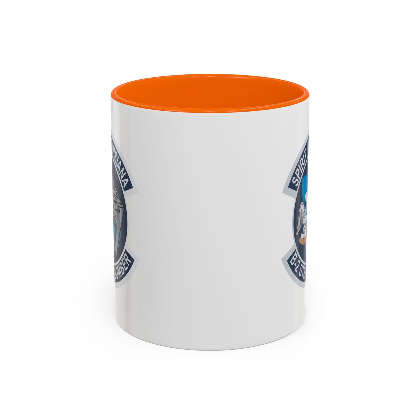 Accent Coffee Mug (11oz & 15oz) - USAF - B2 - Spirit of Louisiana - Stealth Bomber wo txt X 300